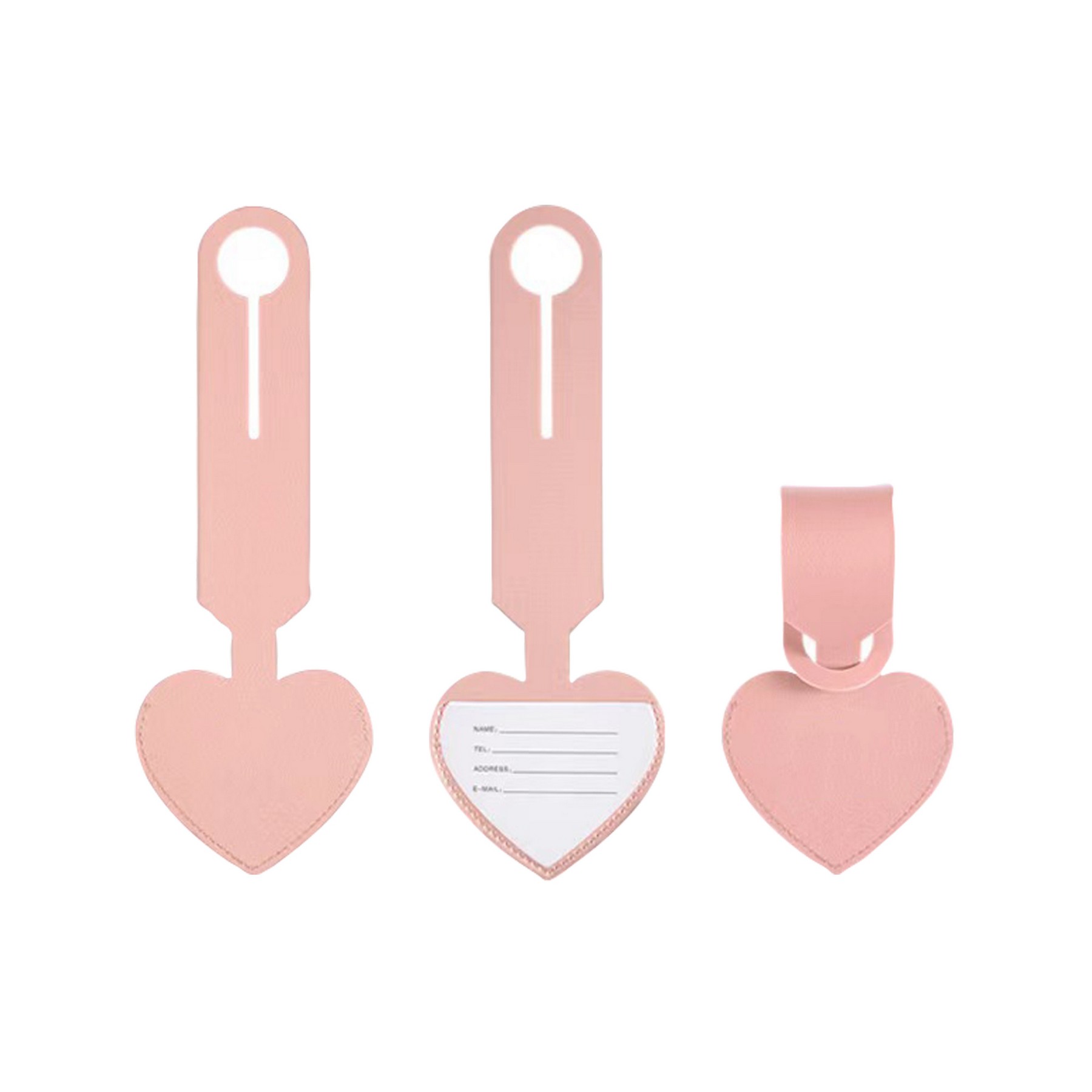 Heart Shaped Luggage Tag 7