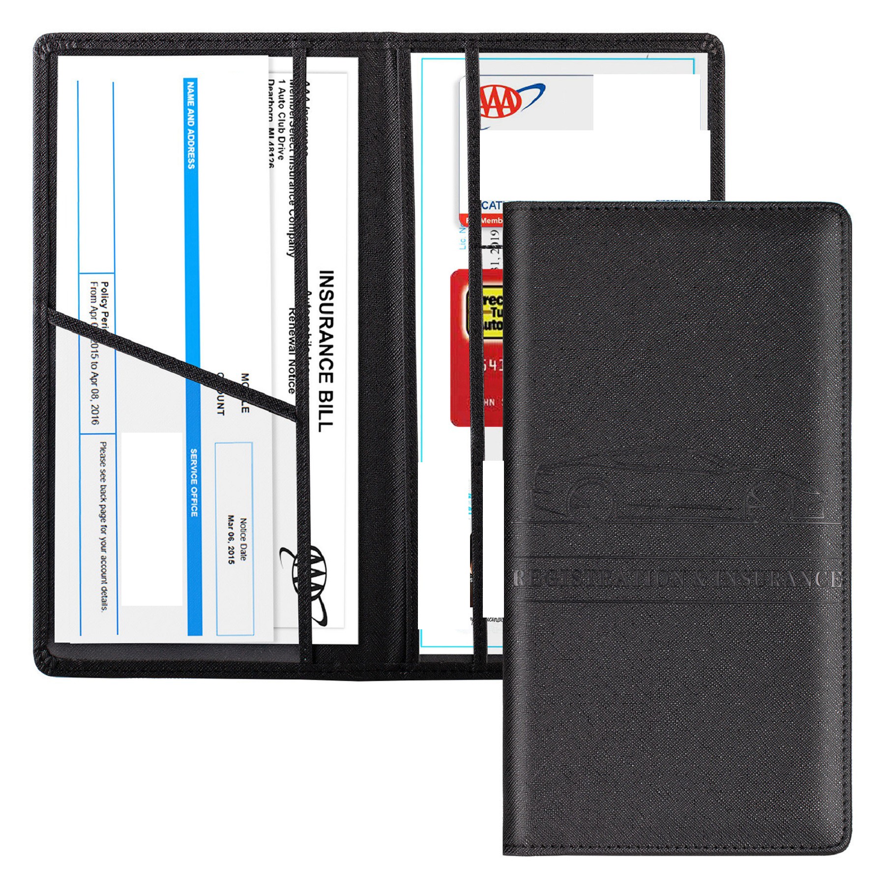 Premium Leather Car Registration 5