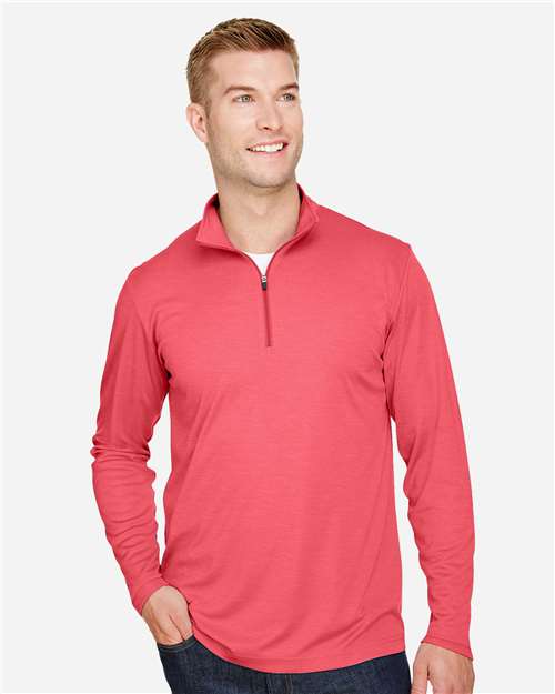 Men's Zone Sonic Heather Performance Quarter-Zip Pullover - TT31H 24