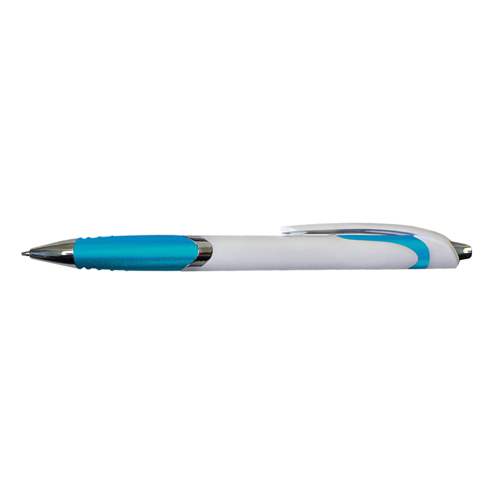 White Crest Grip Pen 7