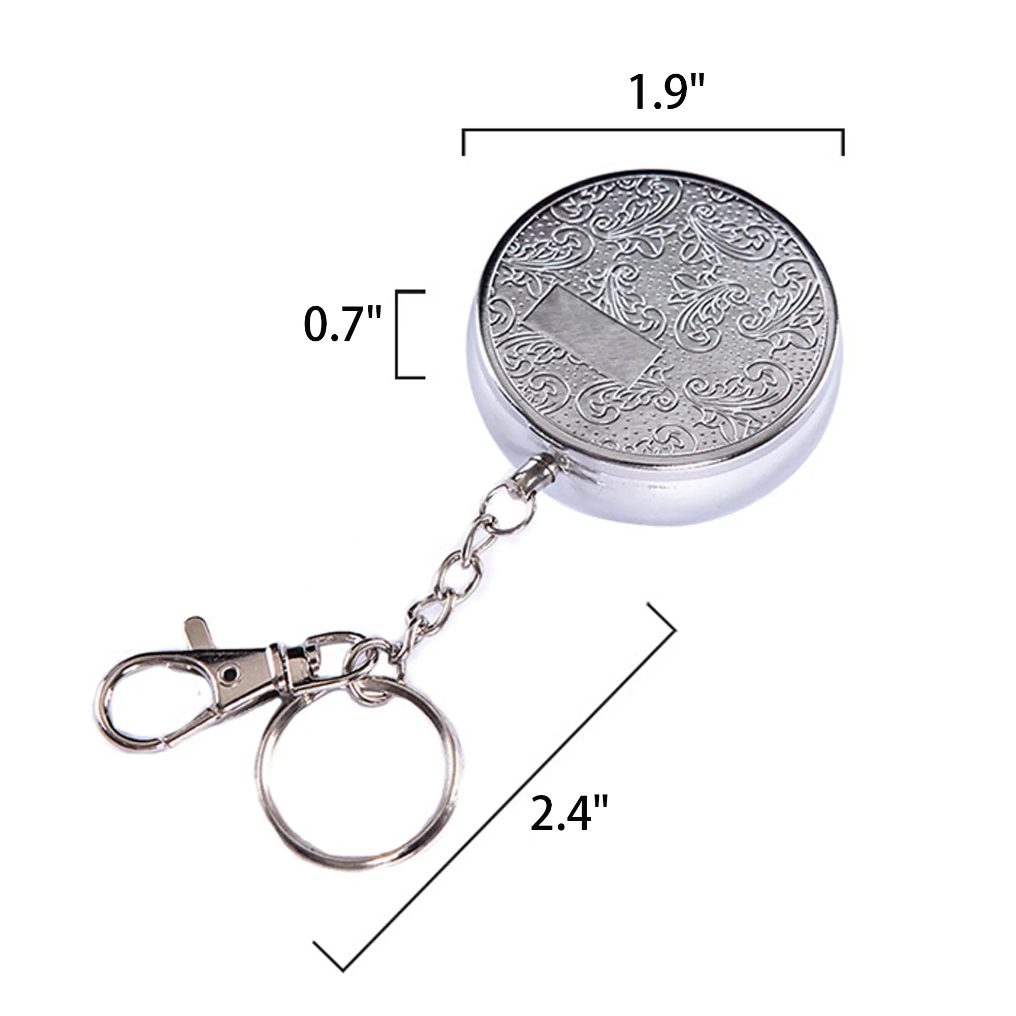 Mini Stainless Steel Portable Ashtray 2
