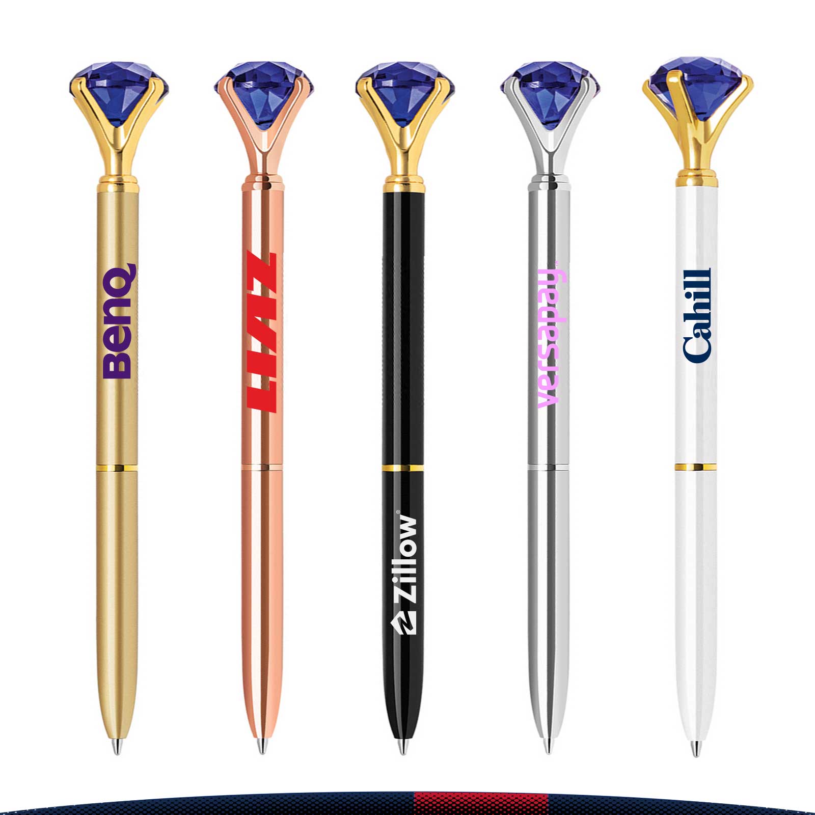 Sapphire Crystal Metal Pen 2