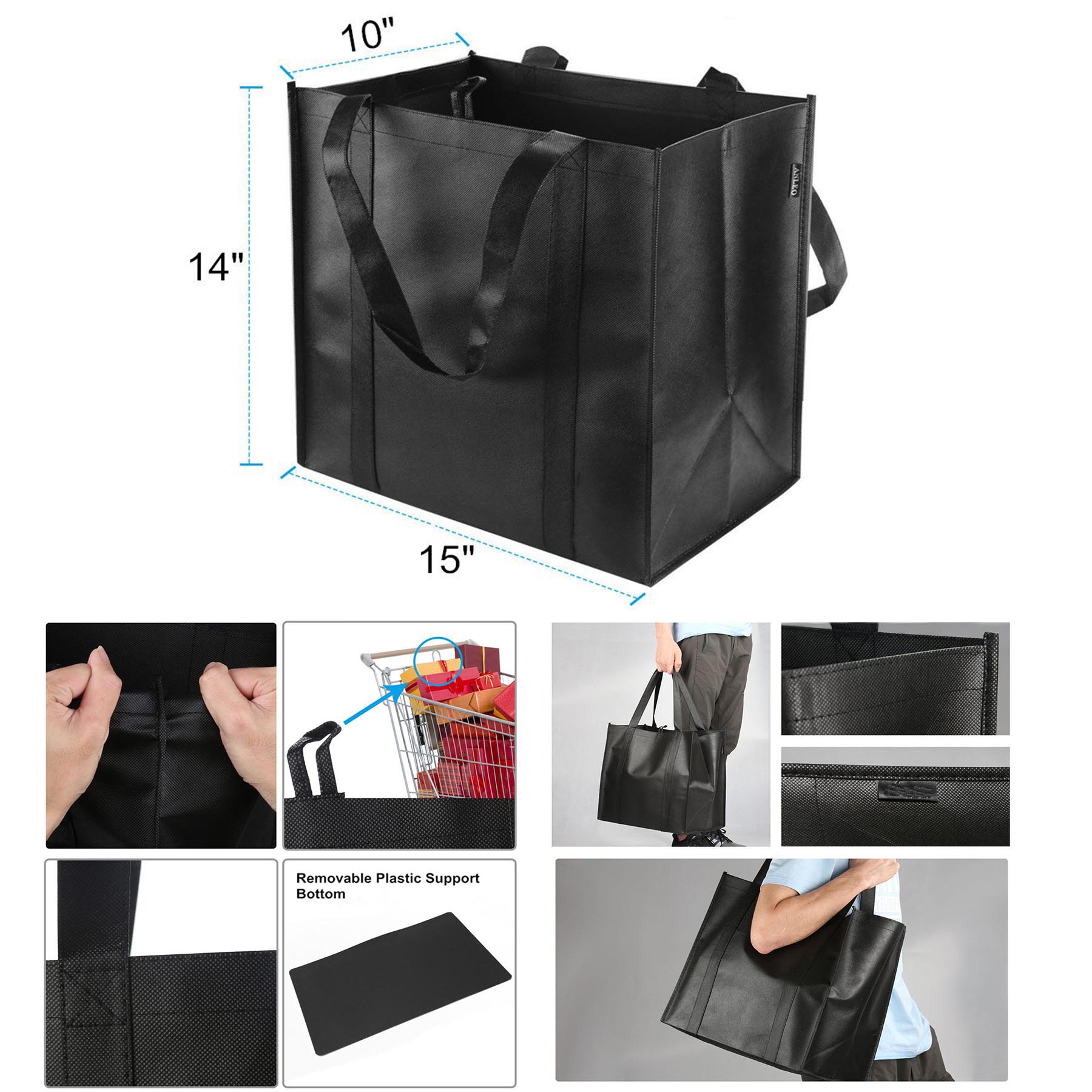 Non-Woven Grocery Tote Bag 1