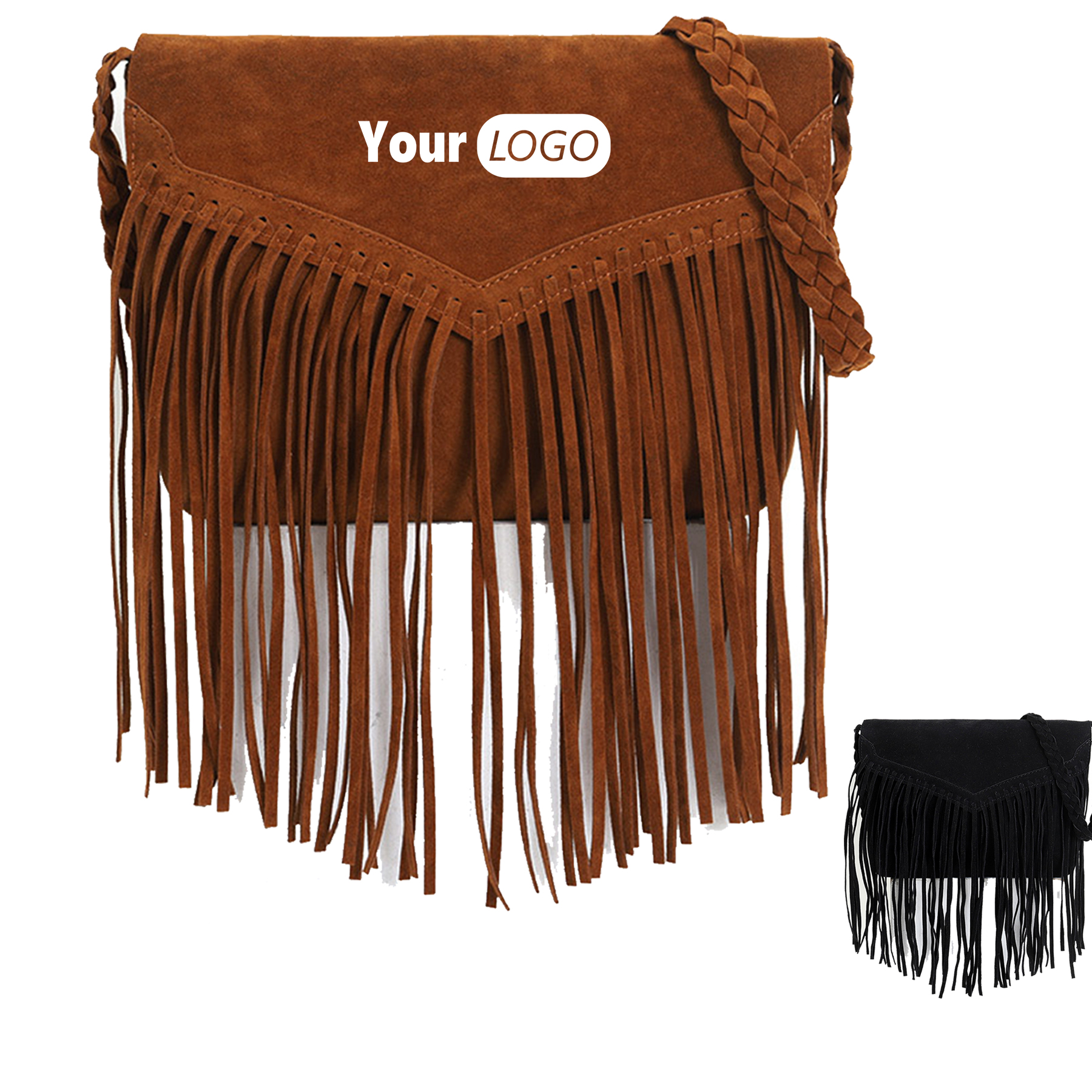 PU leather Fringed Female Shoulder Bag for woman 7