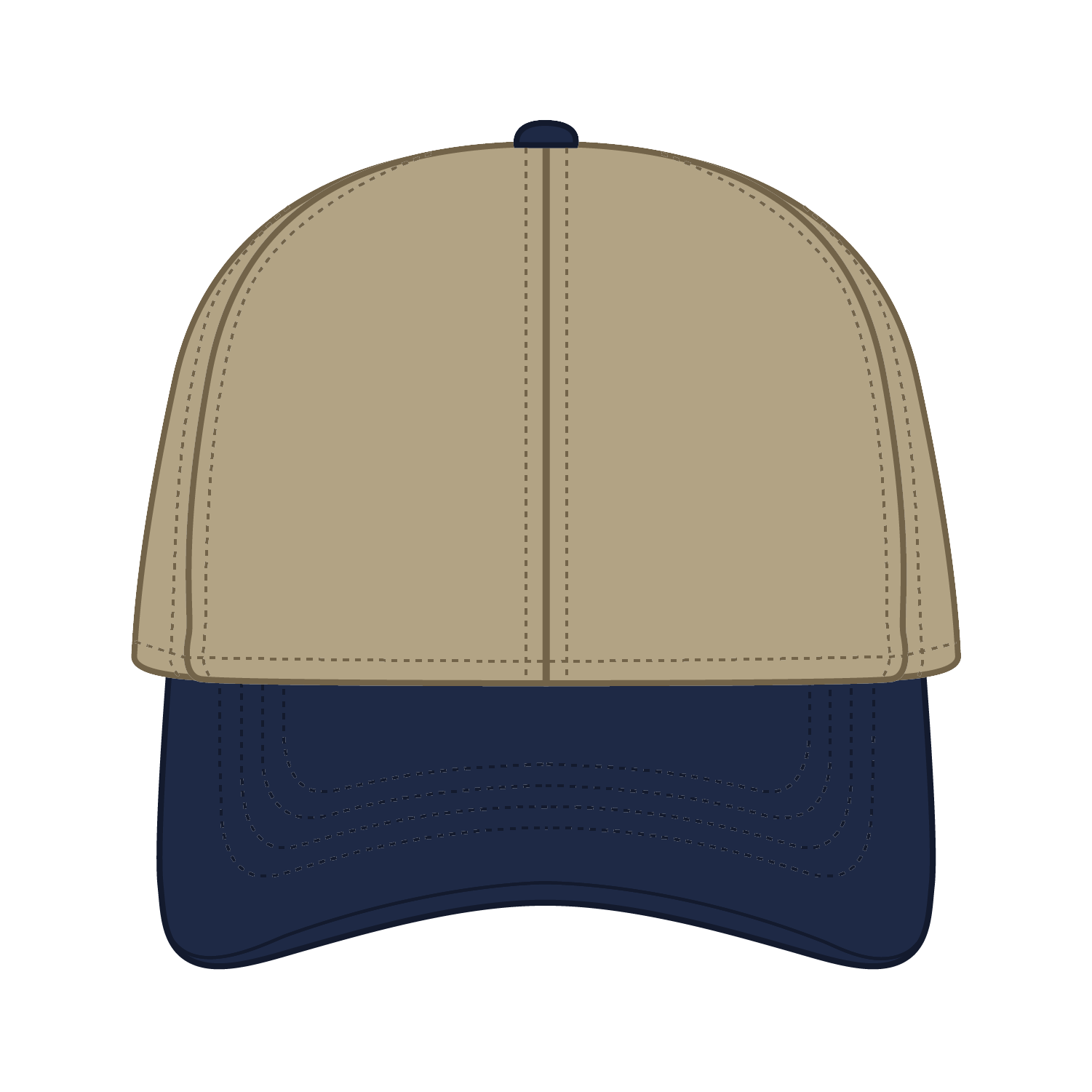 OTTO CAP® 4 Panel Ponytail Cap 5