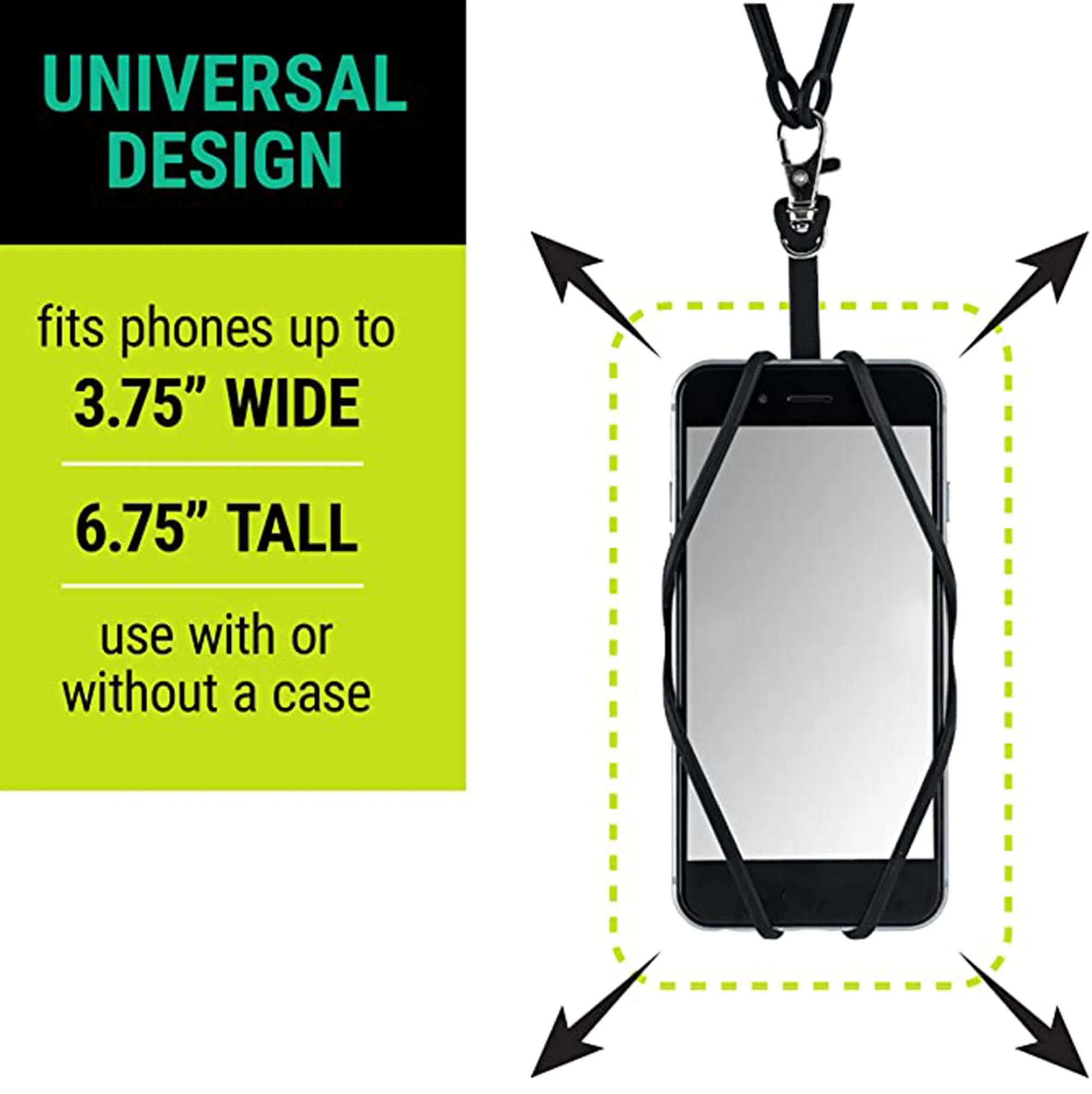 2-In-1 Silicone Phone Lanyard Case 9