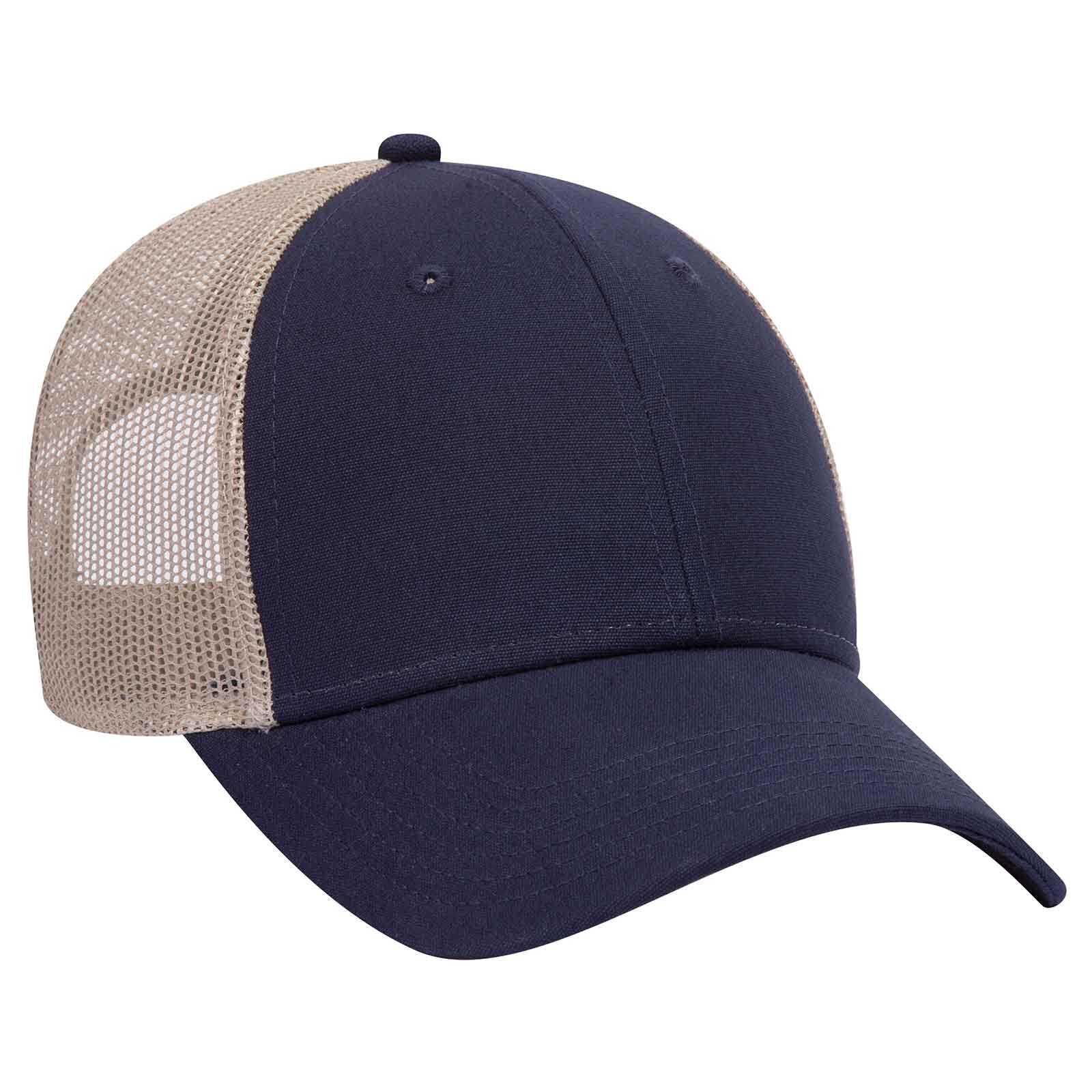 OTTO CAP® 6 Panel Low Profile Mesh Back Trucker Hat 3