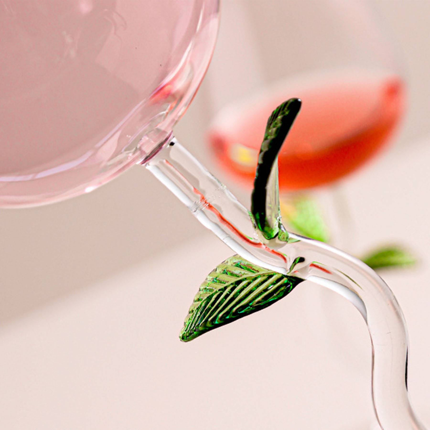 9.5oz Creative Rose Glass Goblet 7