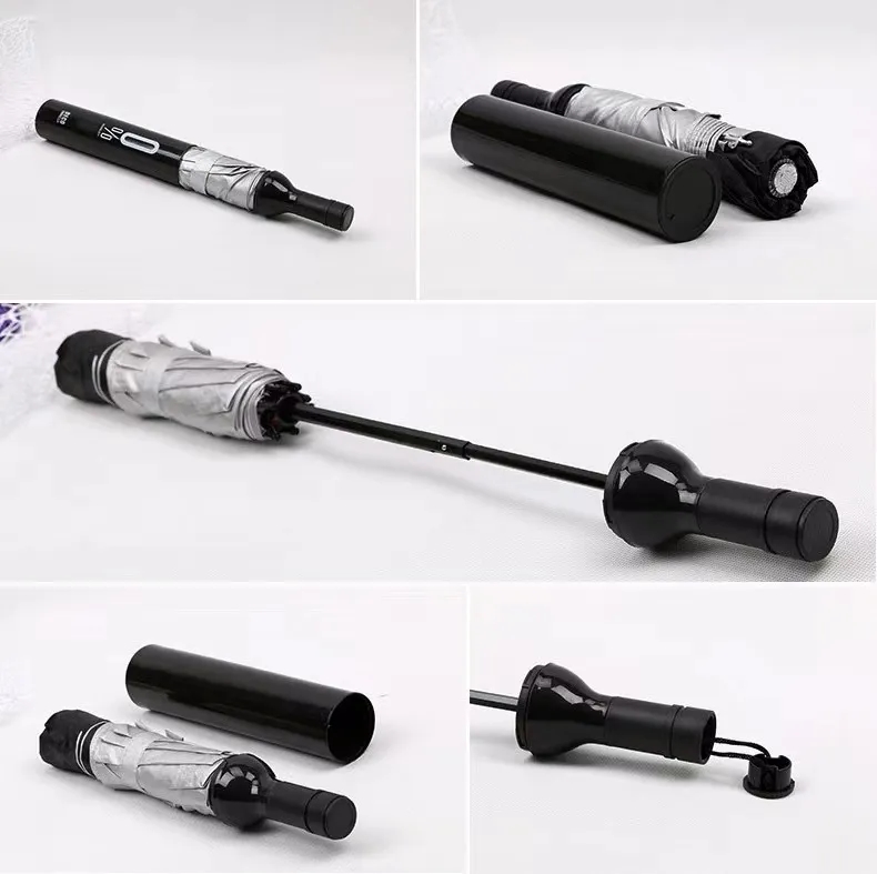 Custom Wine Bottle Umbrella 3