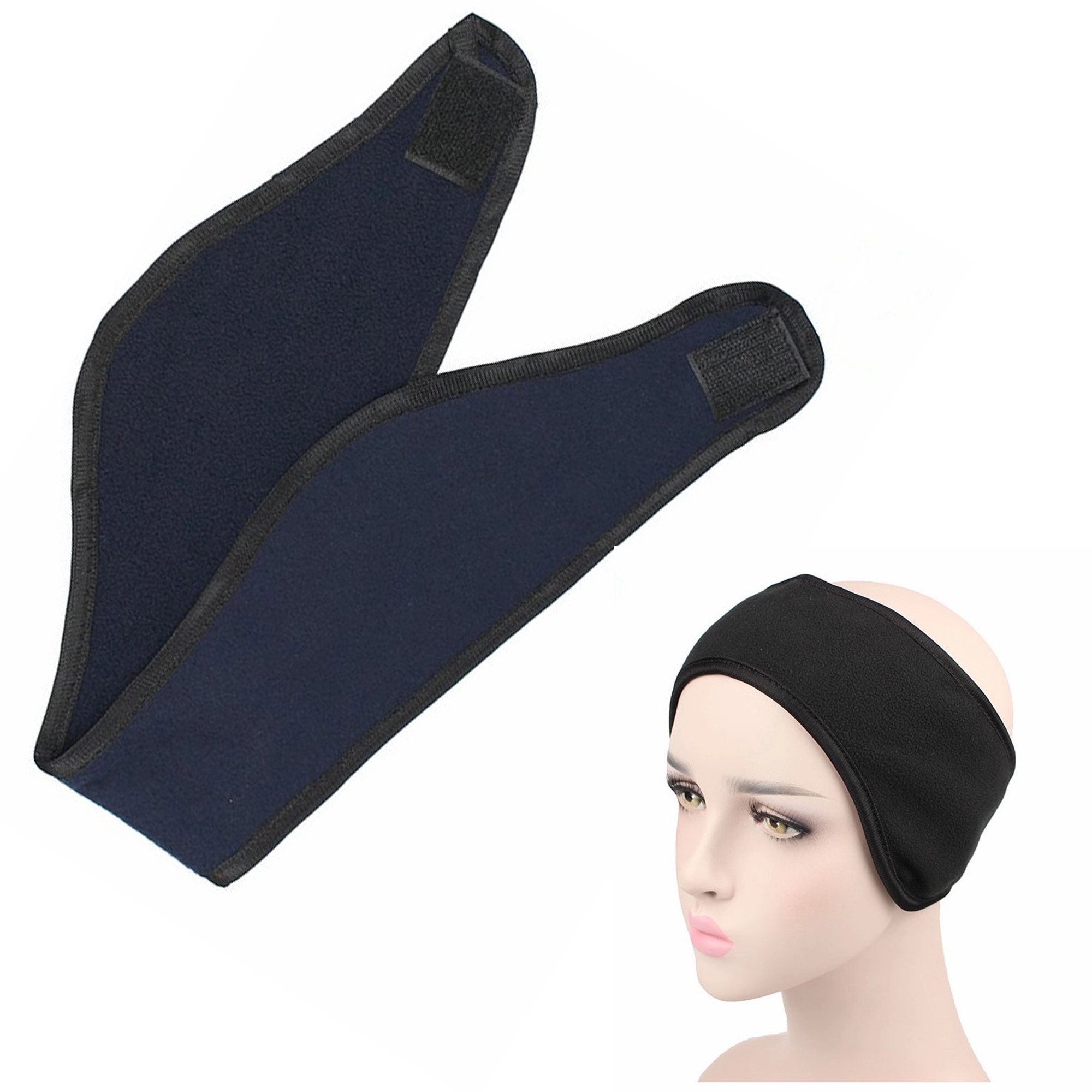 MOQ 50pcs Fleece Ear Warmer Headband 2
