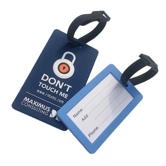 Custom PVC Luggage Tag 3
