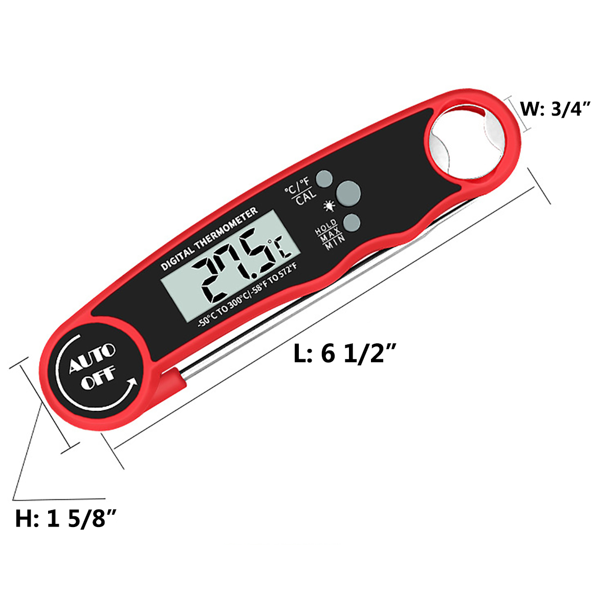 Digital Instant Read Thermometer Bottle Opener 2