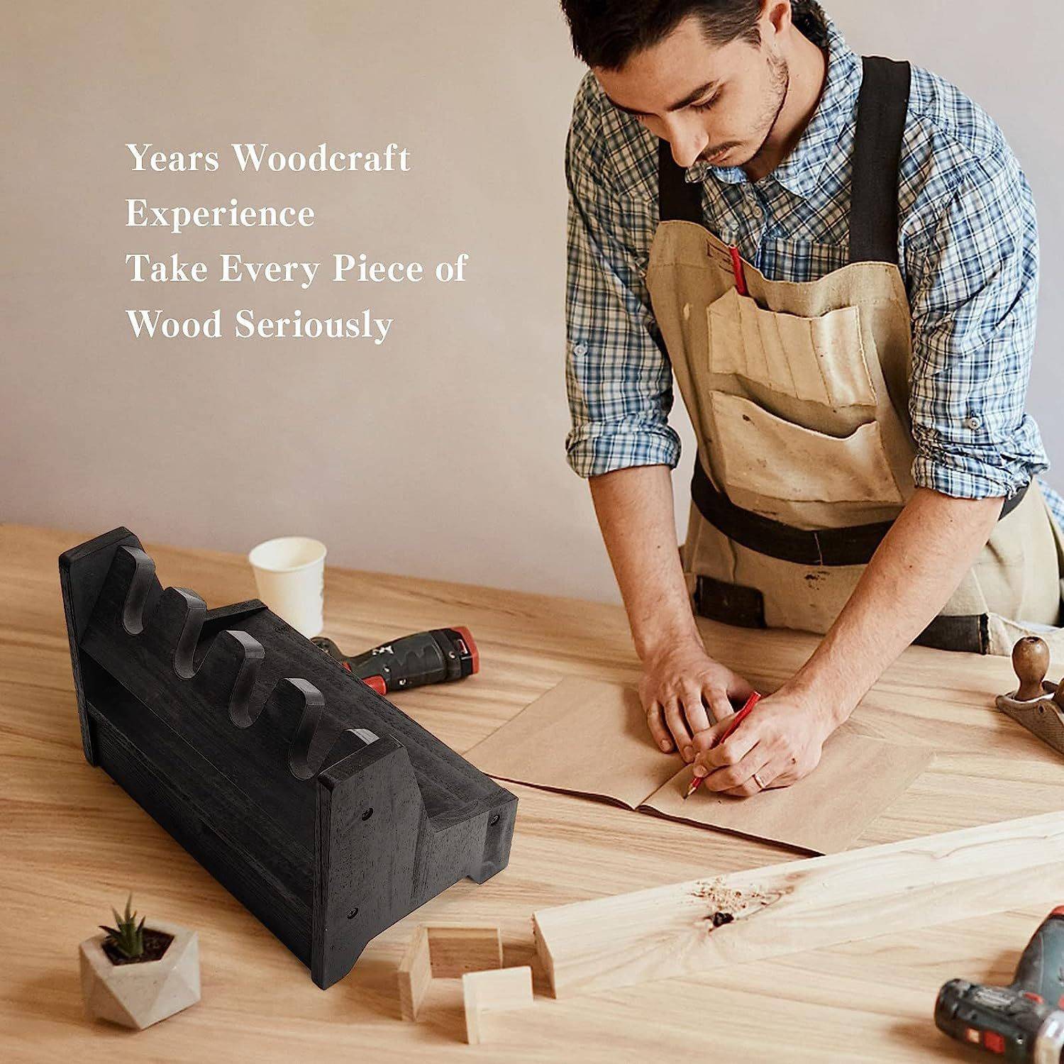Wood Rack Holder for Gun Cabinet Accessories 7