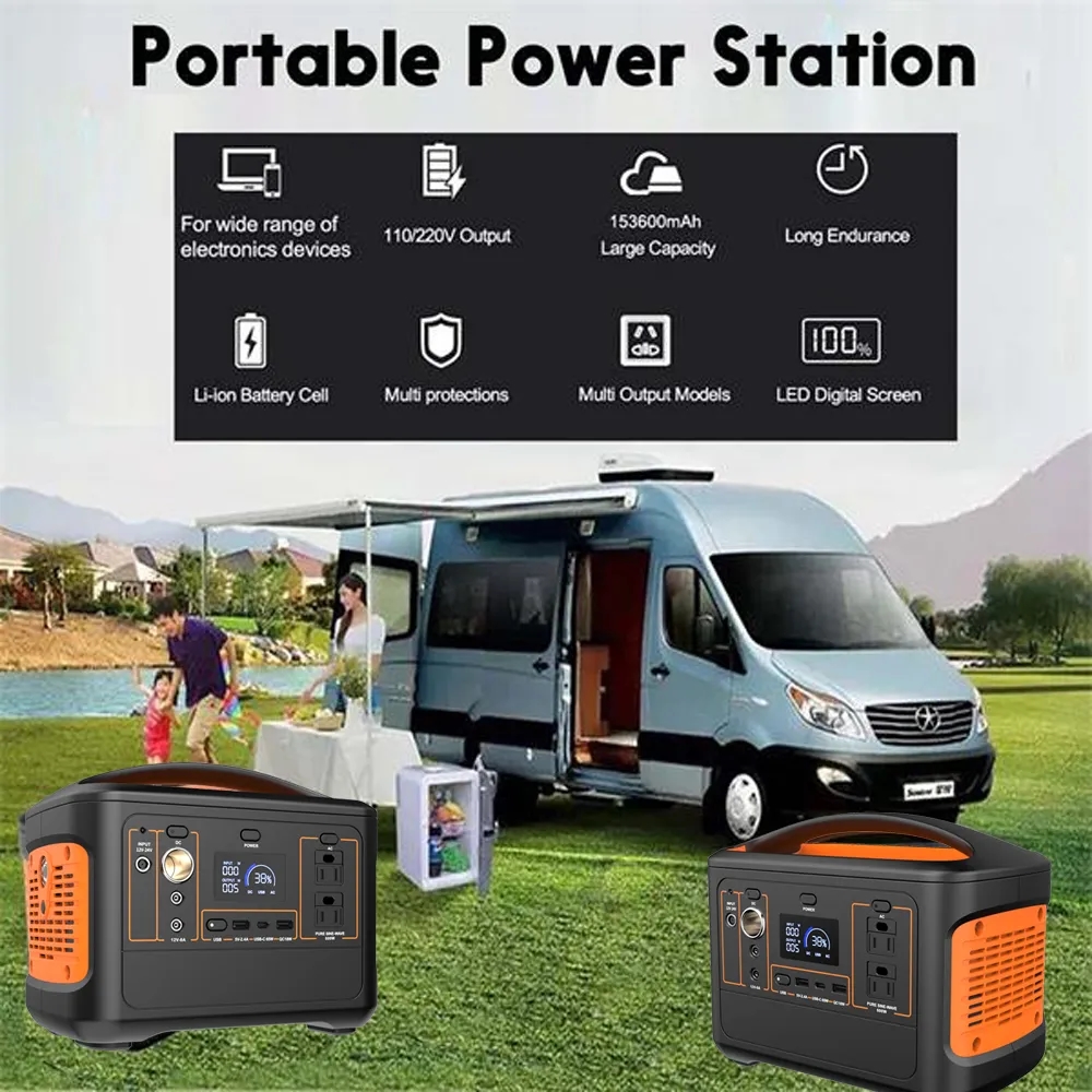 600W Portable Power Generators 5