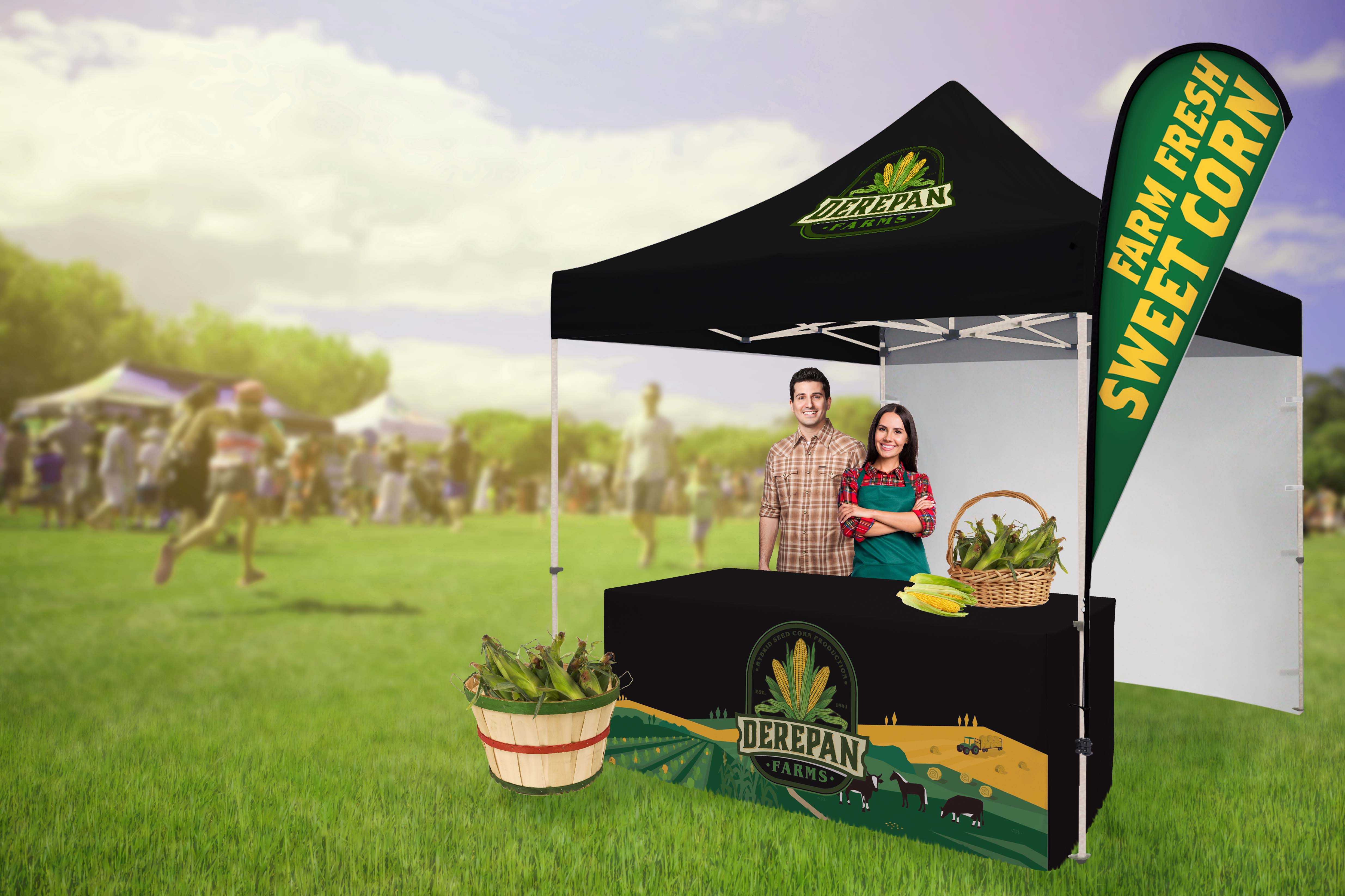 10' Standard Tent Kit (Full-Color Imprint, 1 Location) 6