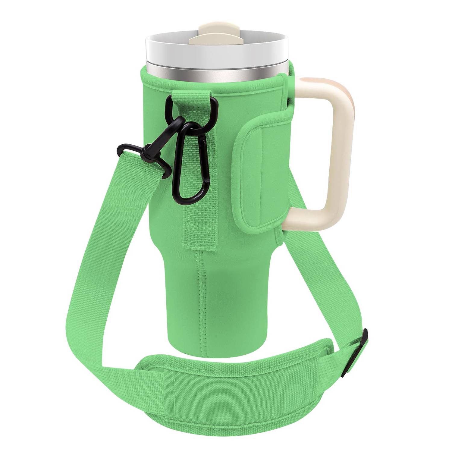 Neoprene Tumbler Sleeve with Shoulder Strap, 40 oz. 9