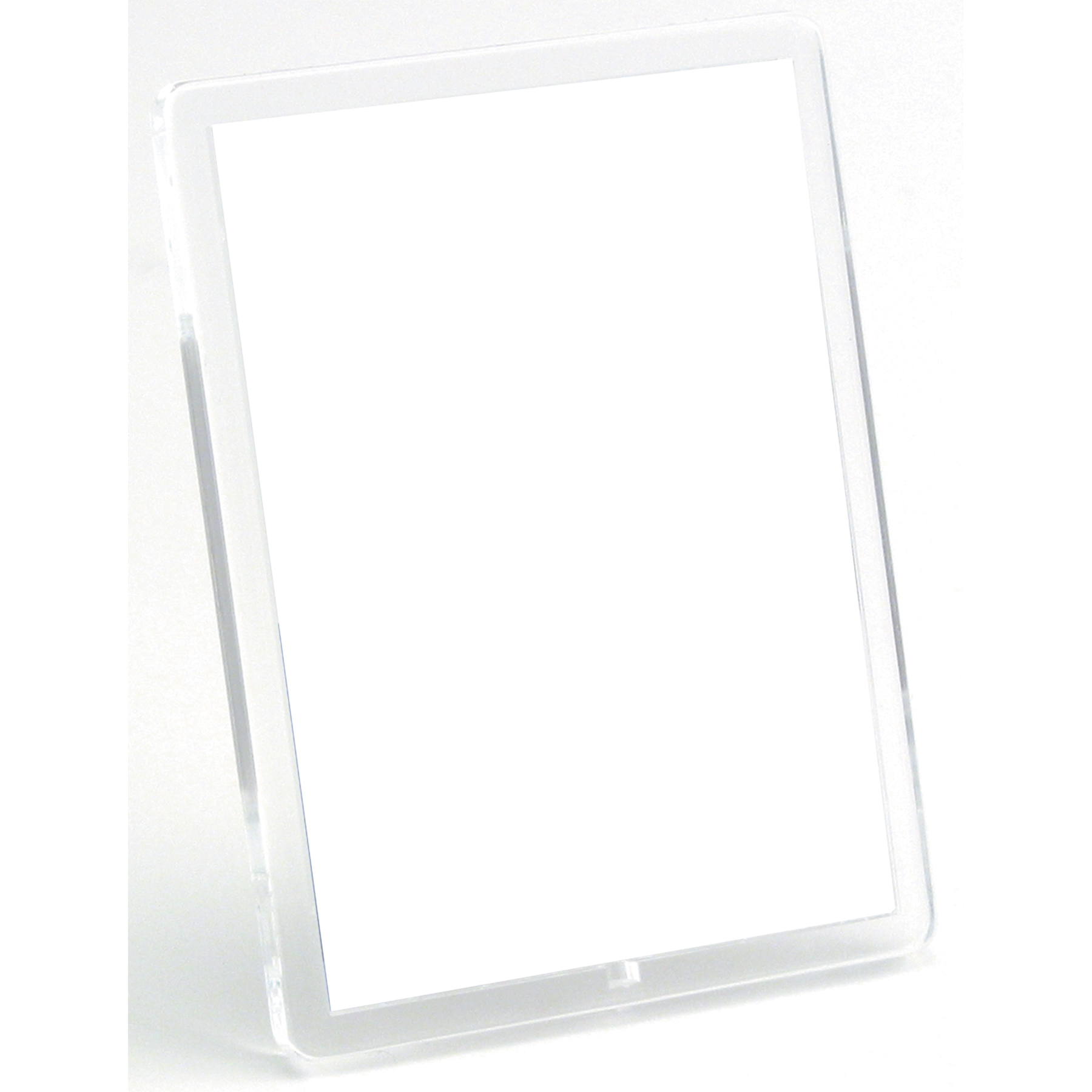 1 3/4" x 2 3/4" Translucent Magnetic Snap-In Frame 1