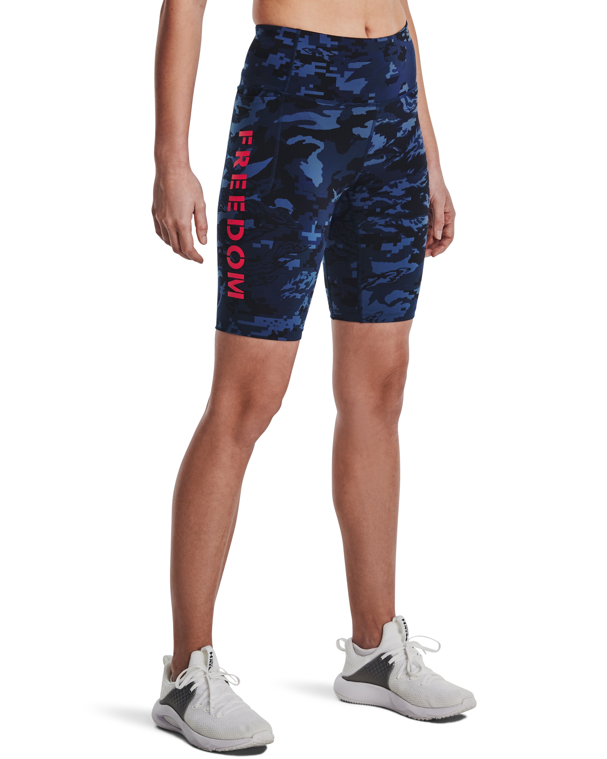 Women's UA Meridian Freedom Bike Shorts  2