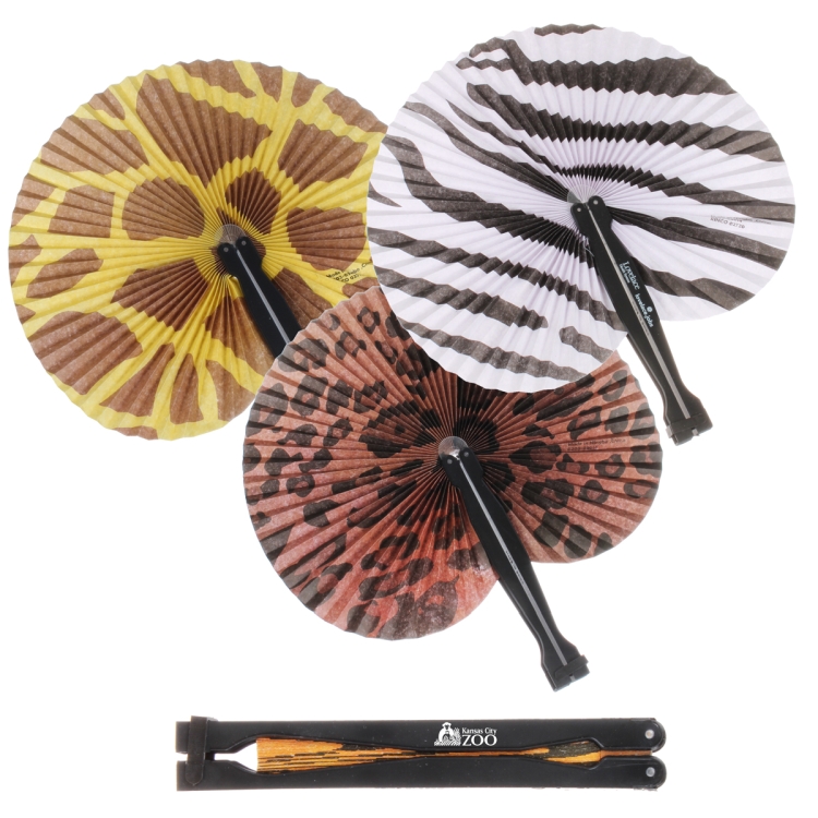 Safari Paper Fan 1