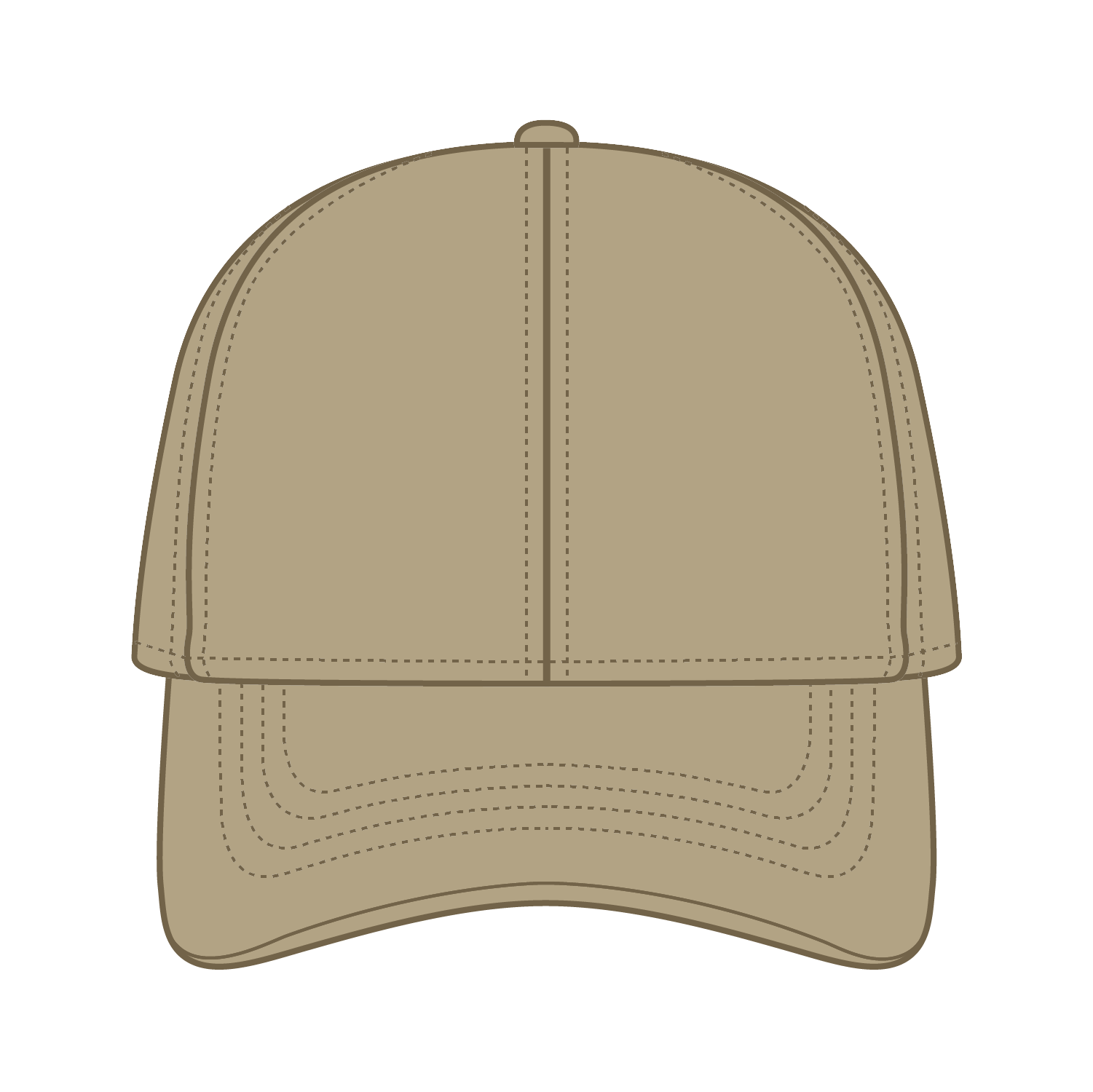 OTTO CAP® 4 Panel Ponytail Cap 41