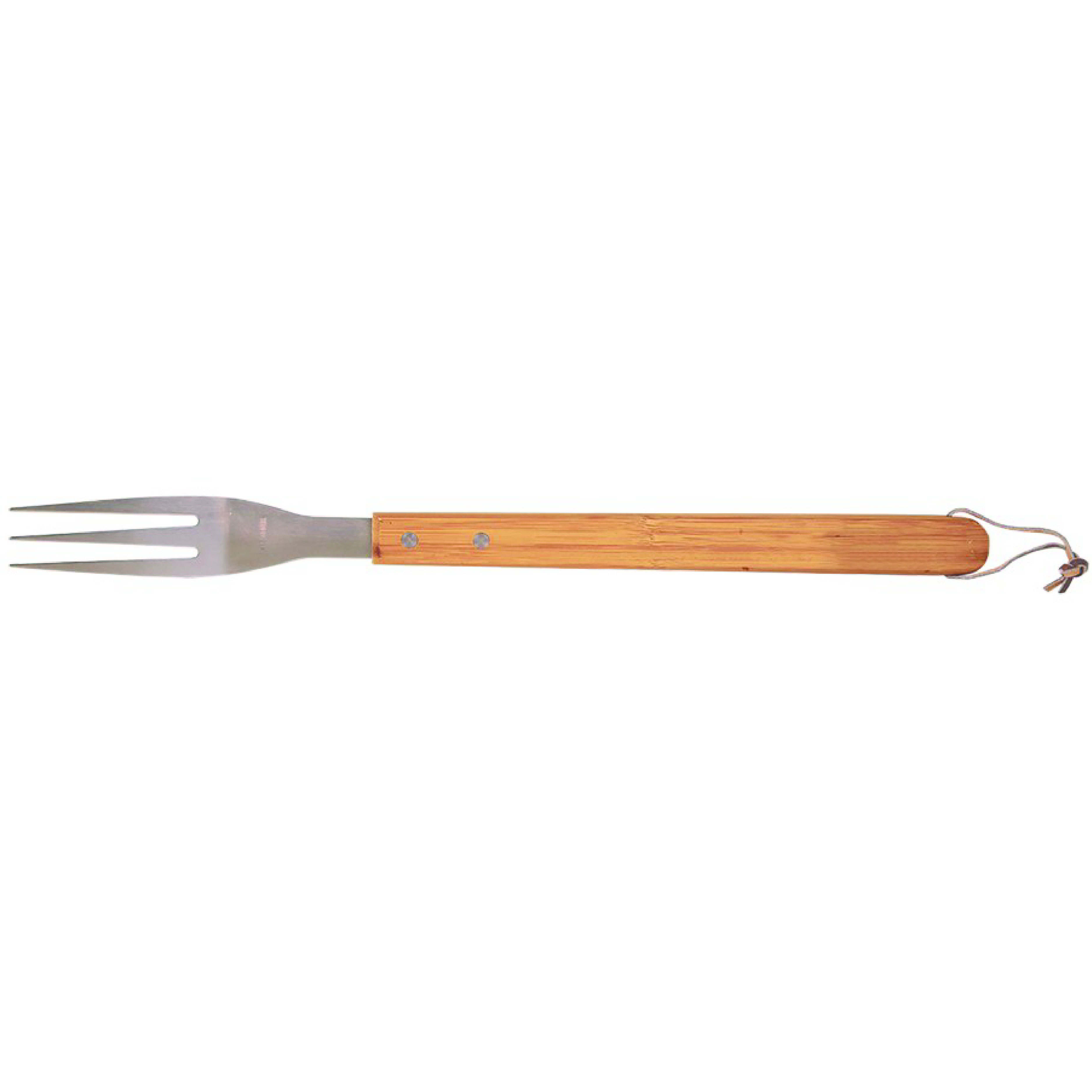 16 1/4" Bamboo BBQ Fork 5