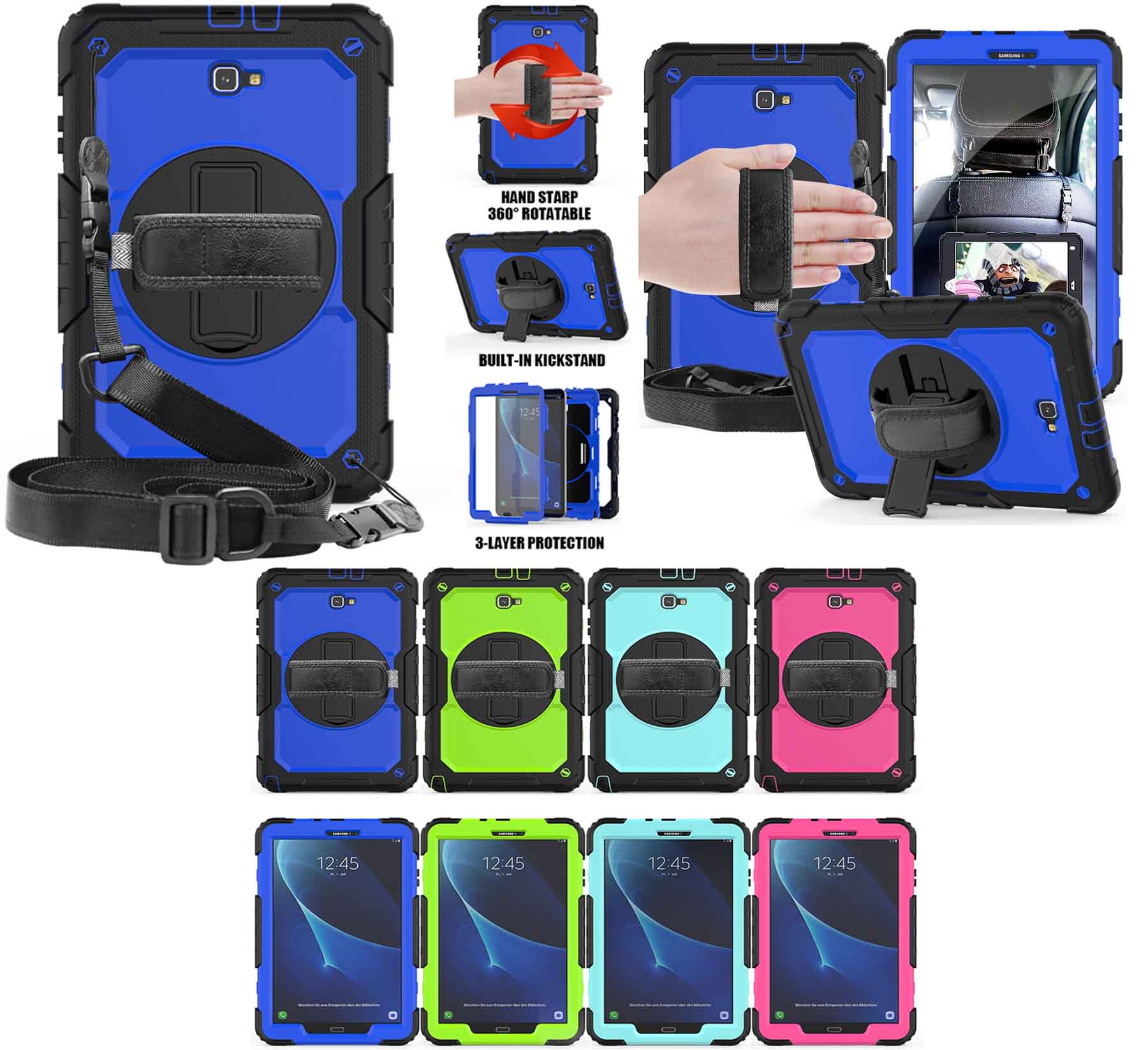 iBank ® Samsung Galaxy Tab A6 10.1 360 degree Rotating Case 1