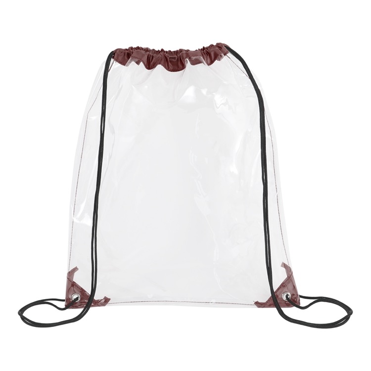Clear Drawstring Cinch Backpack 32