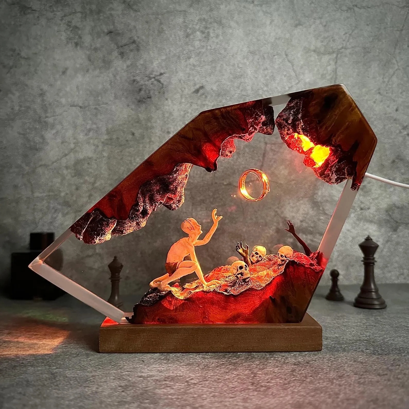 Easter Dark Lord's Ring Fantasy World Nightlight 5