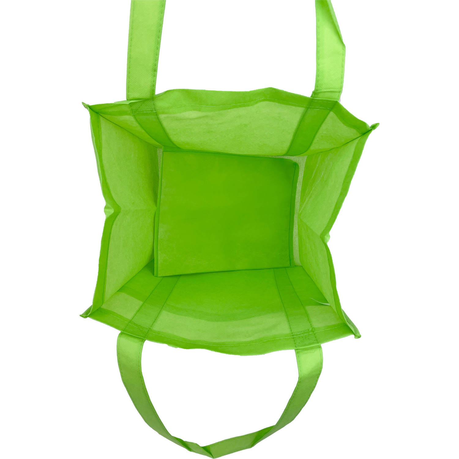 30% OFF SALE until 9/1 - Lime Green Pocket Shopper Tote 2