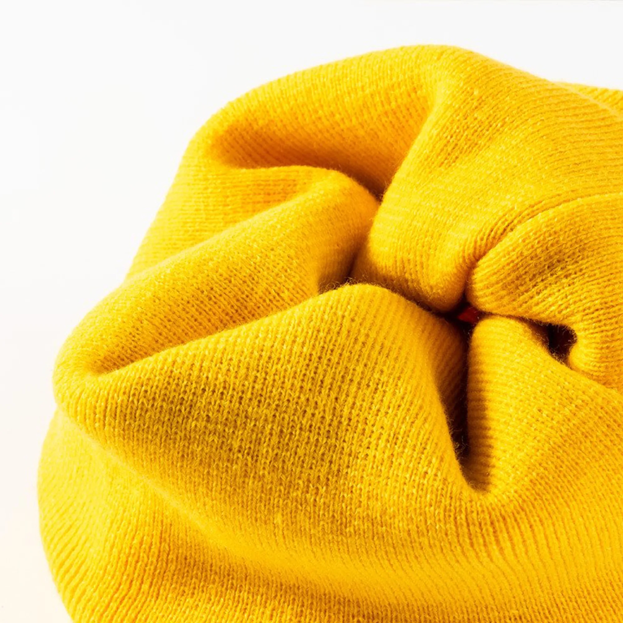 Pom Embroidered Knitted Beanie 3