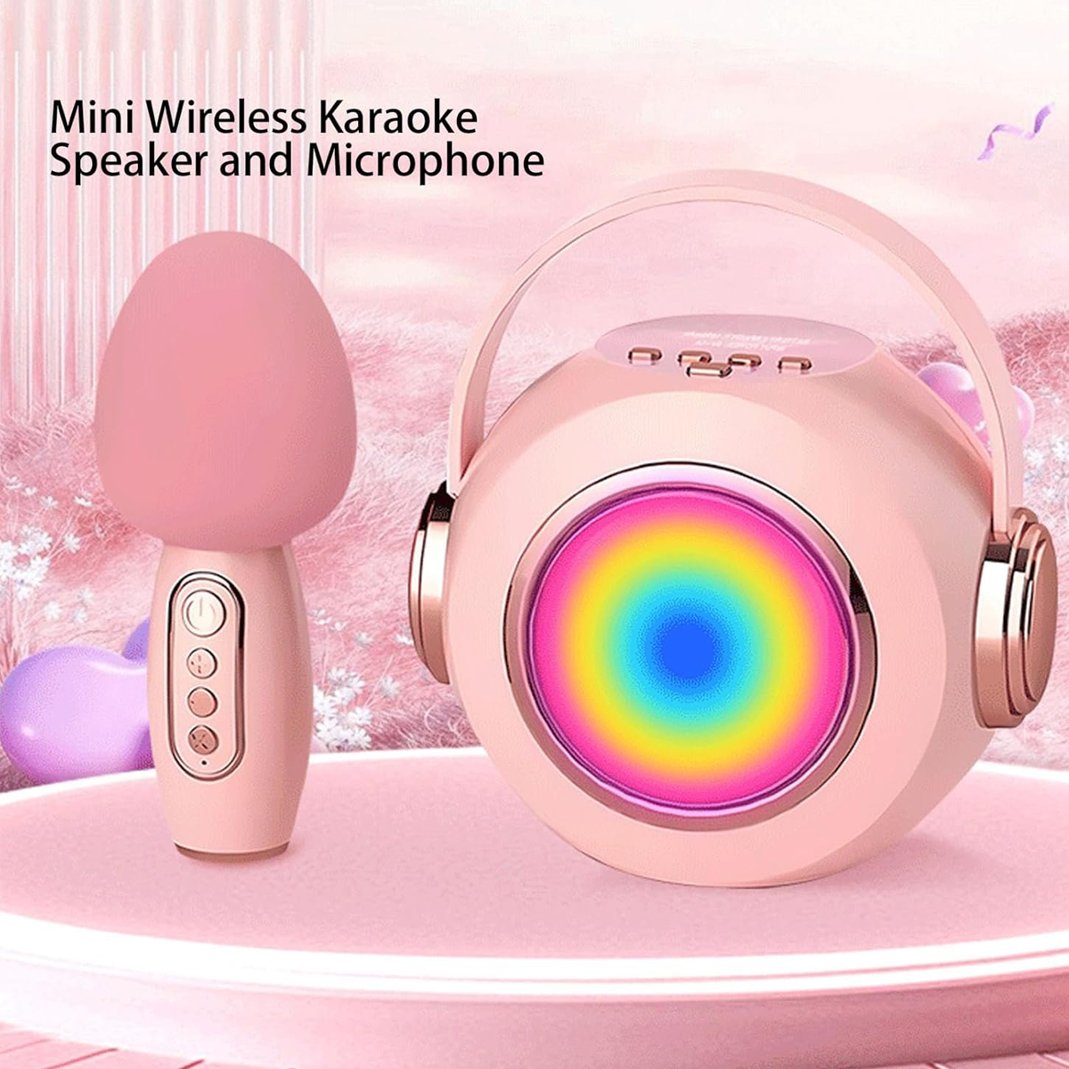 Kids Karaoke Machine with Microphone 4