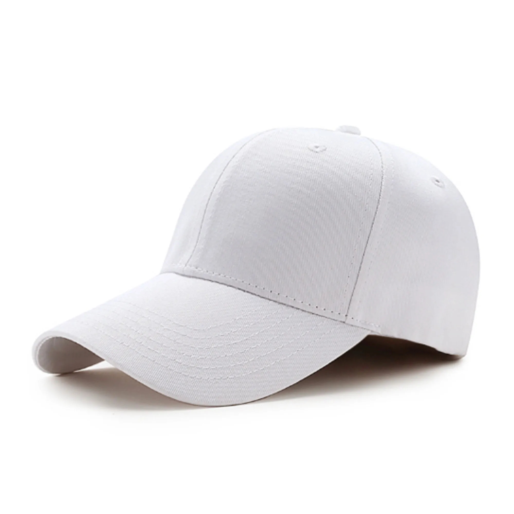 Solid Color Polyester Baseball Cap 7