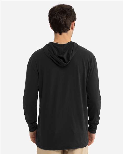 Unisex CVC Hoodie Long Sleeve T-Shirt - 6221 18