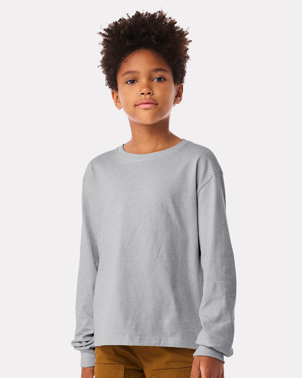 Youth 6oz. Heavyweight Long Sleeve Tee - 3511Y 100