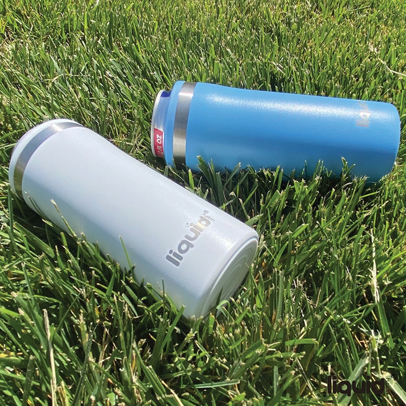 Liquid Fusion® 12 oz. Double Wall, Stainless Steel Skinny Can Cooler 15