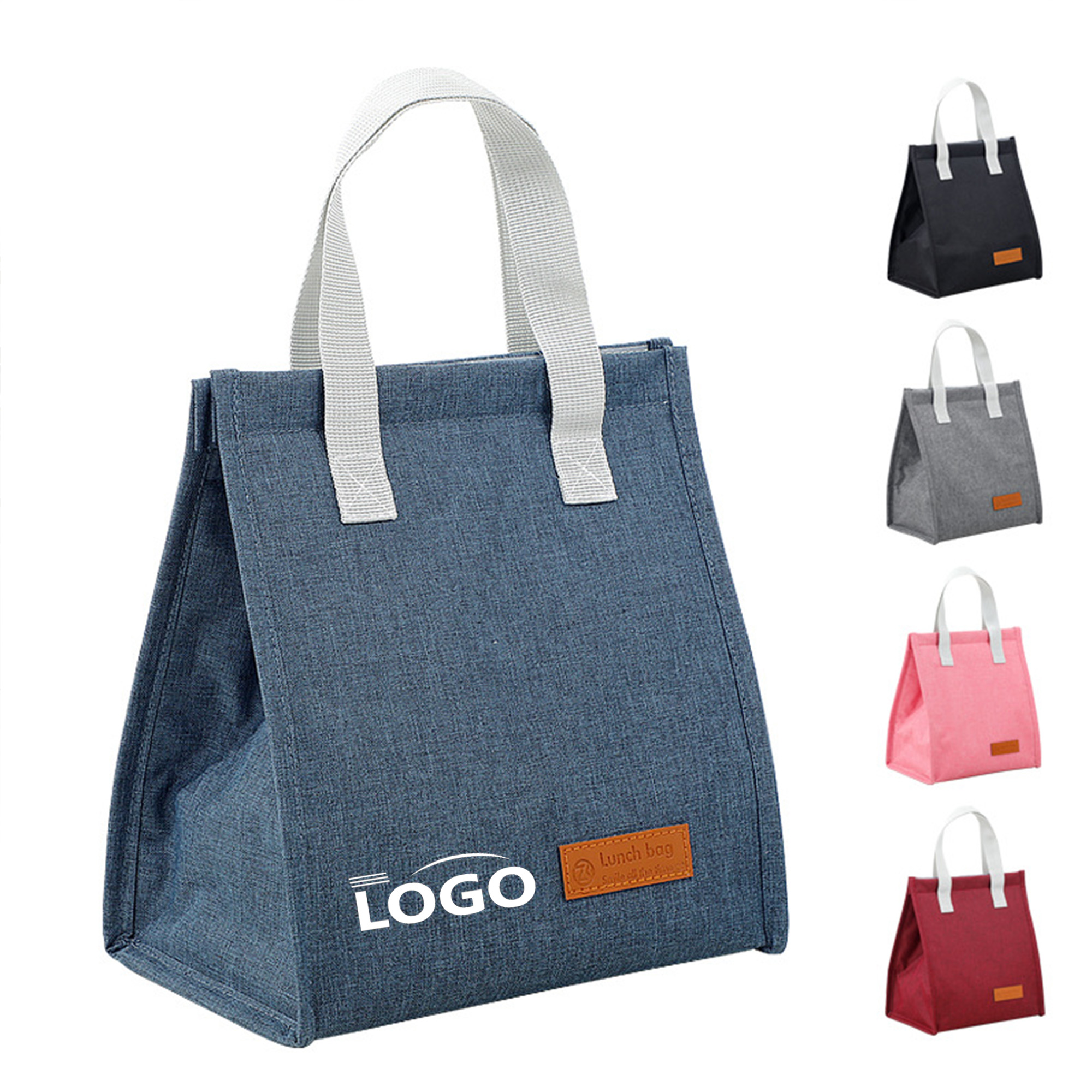 Oxford Cloth Lunch Bag Aluminum Foil Capacity Insulated 2