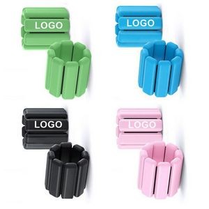Wearable Fitness Silicone Weighted Wristband 2
