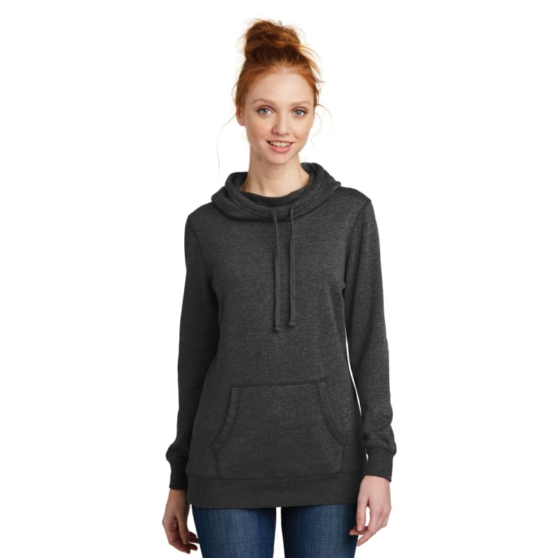 District Women's Lightweight Fleece Hoodie. 9
