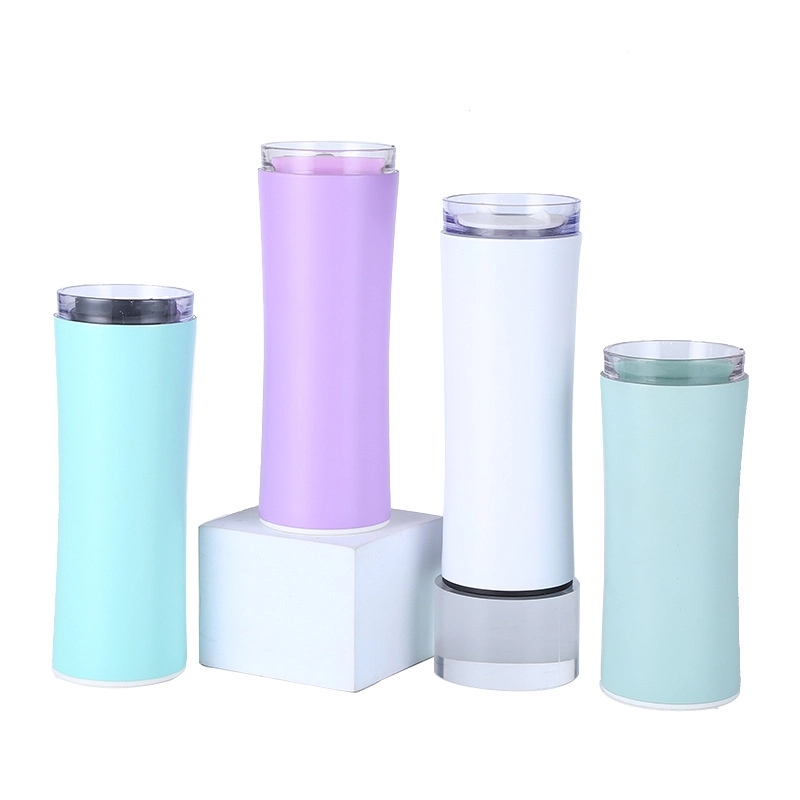 Custom 17 oz Stainless Steel Travel Coffee Tumbler With Lid 1