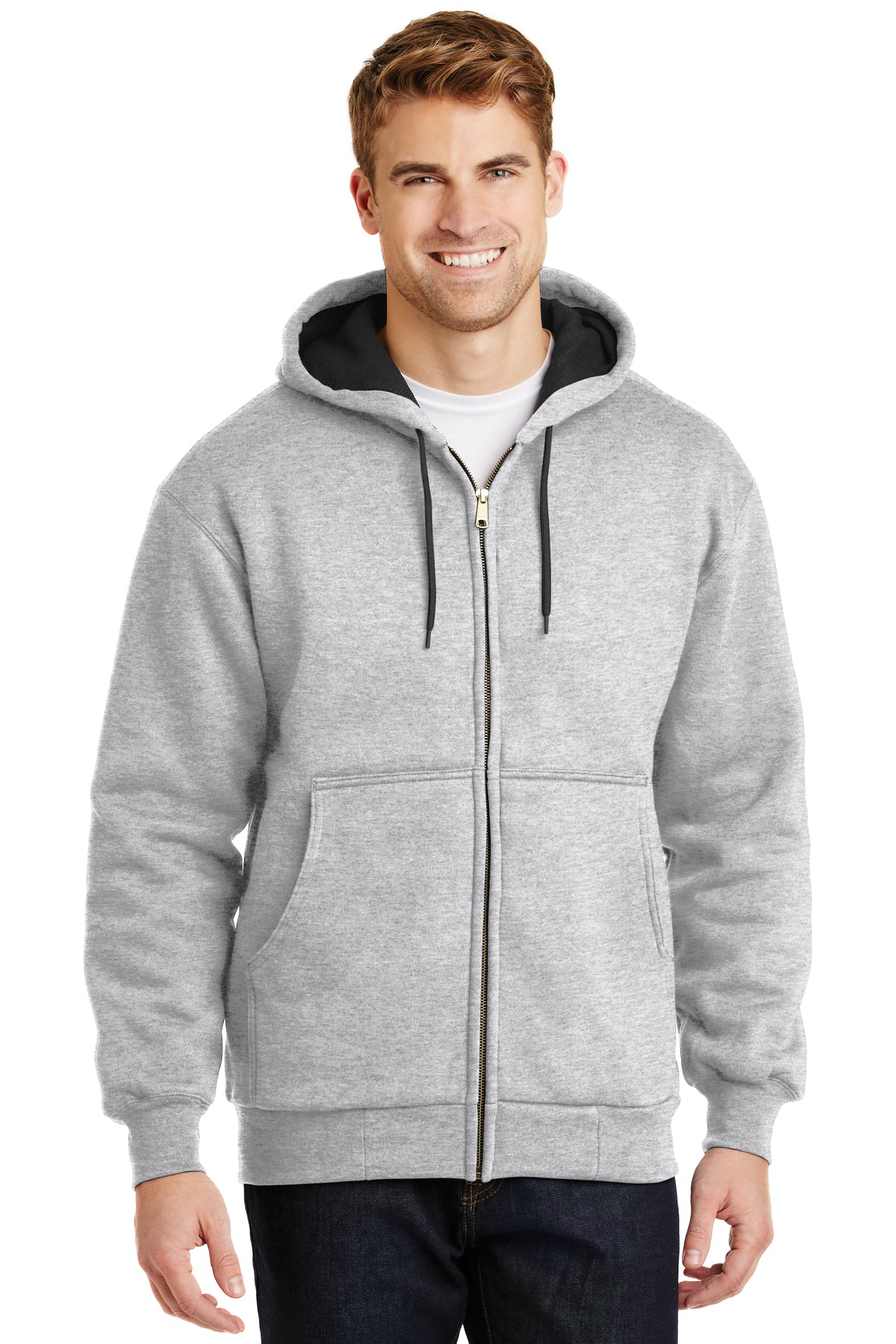 CornerStone® - Heavyweight Full-Zip Hooded Sweatshirt with Thermal Lining 21