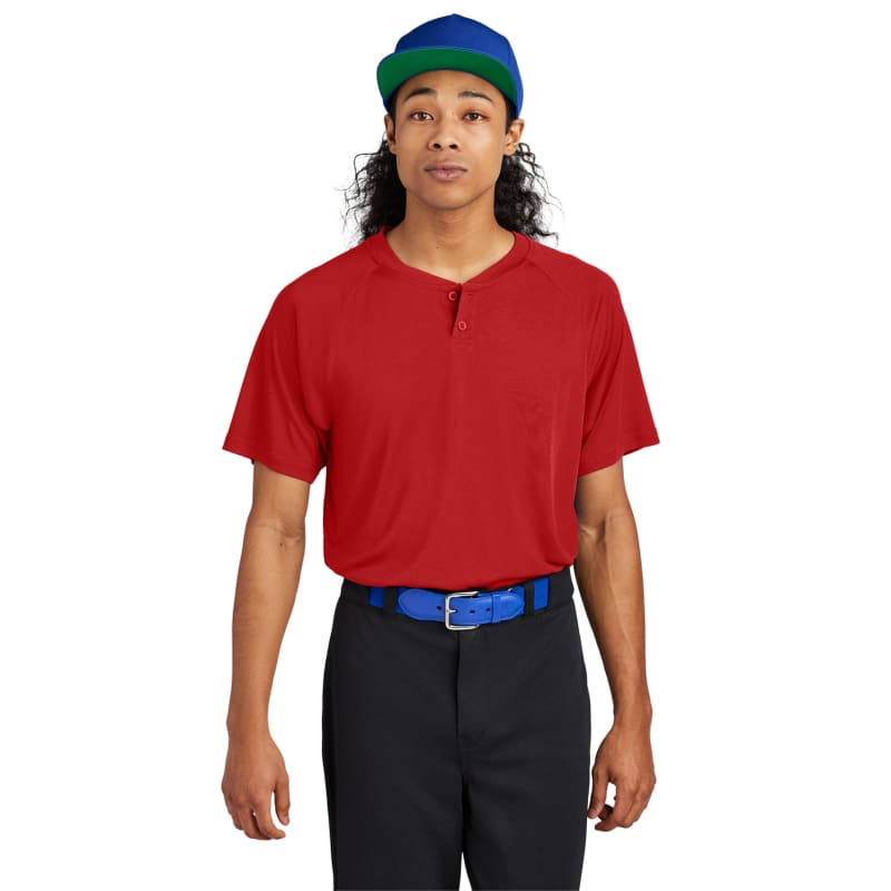 Sport-Tek PosiCharge Competitor 2-Button Henley 26