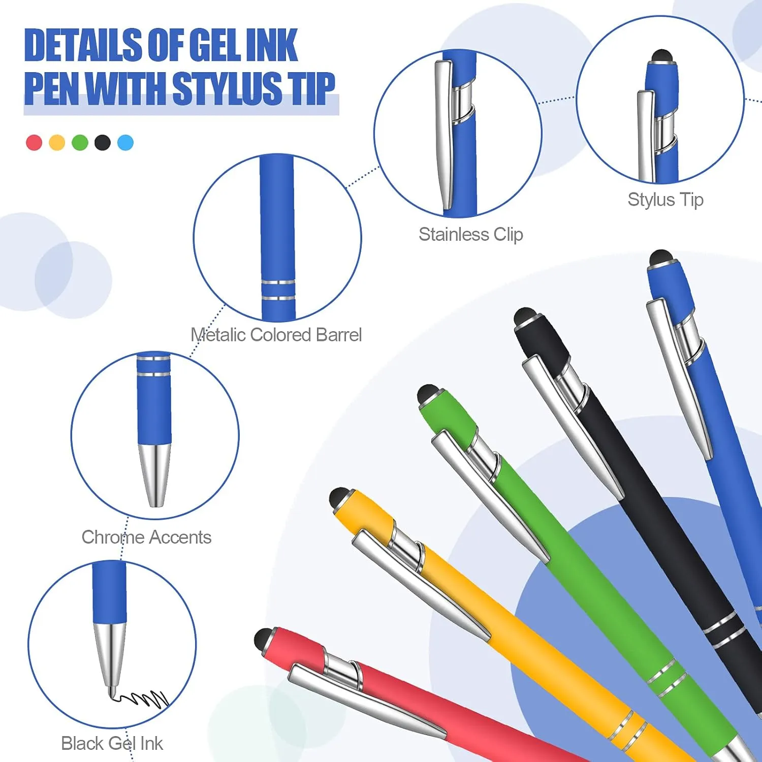 Aluminum Pen with styles 18