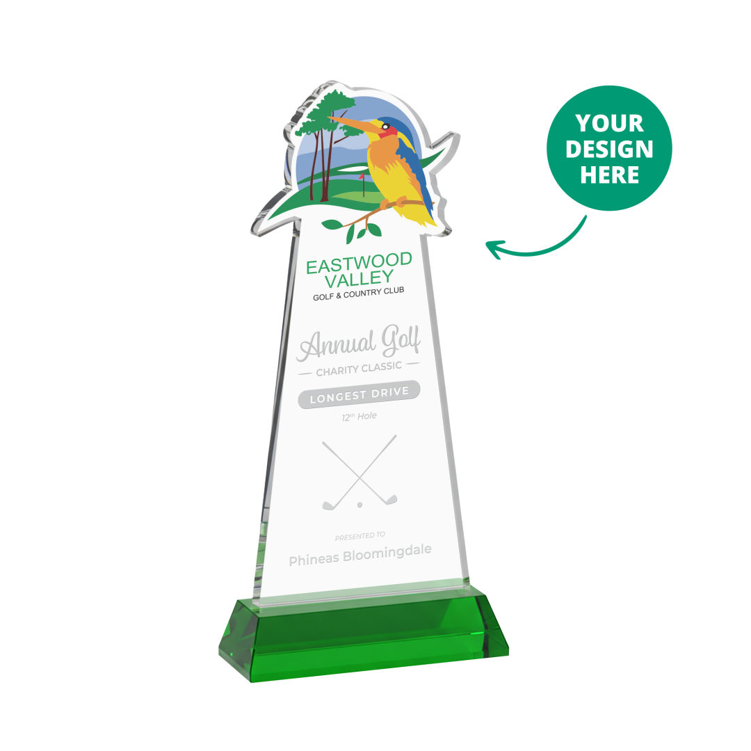 EdgeCraft Award on Hartford Base - Green (via Air)