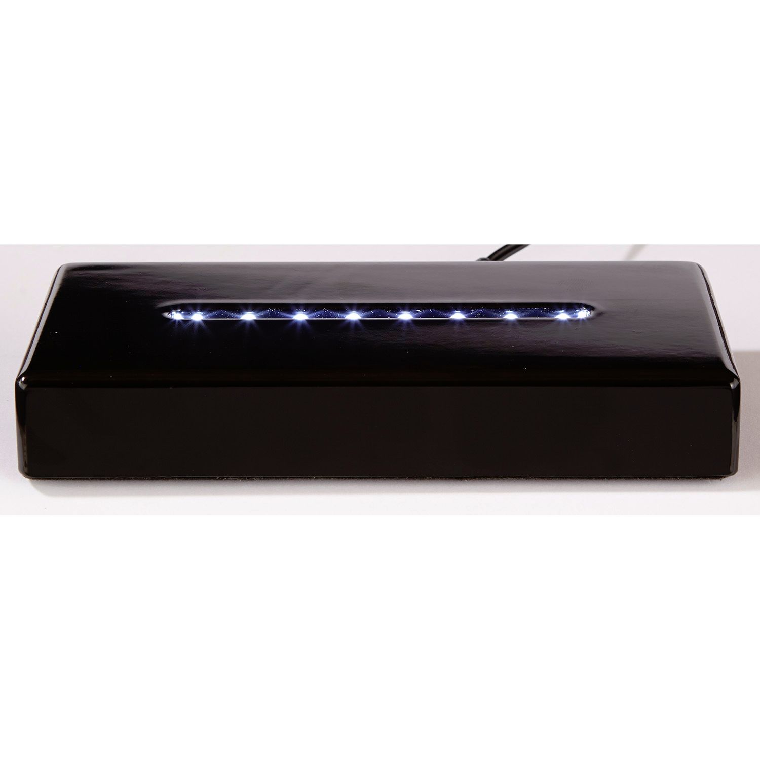 Deluxe Black Rectangle Lighted Base 2