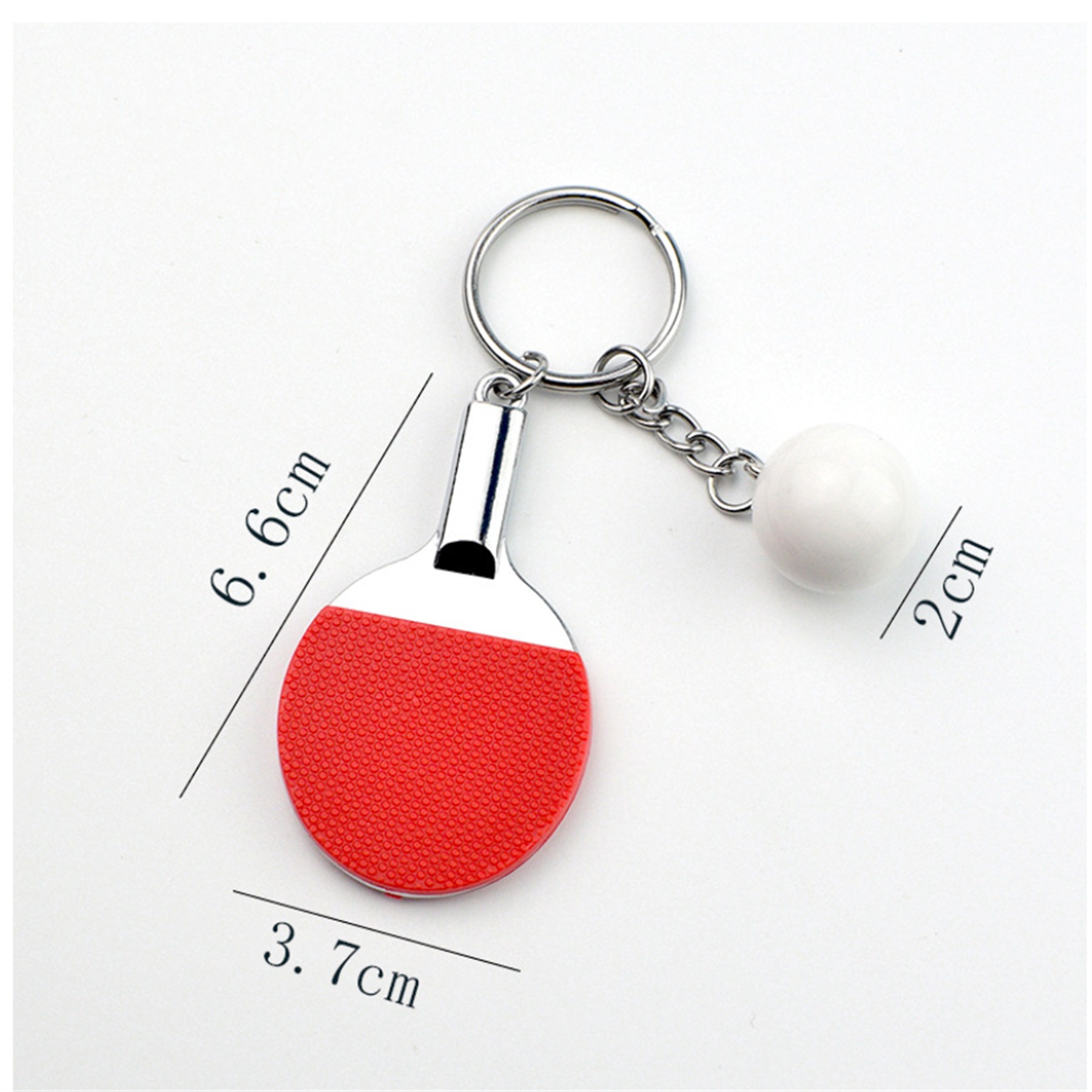 Ping Pong Keychain Pendant 2