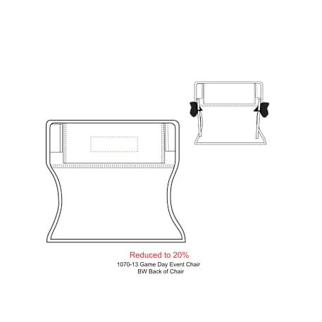 Game Day Event Chair (300lb Capacity) 28
