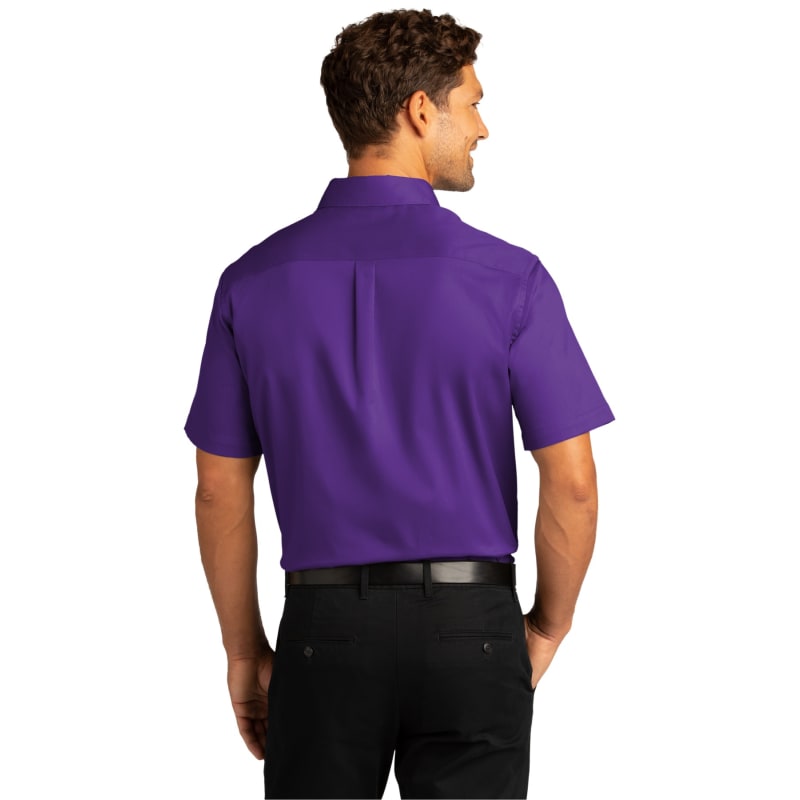 Port Authority Short Sleeve SuperPro React Twill Shirt. 76