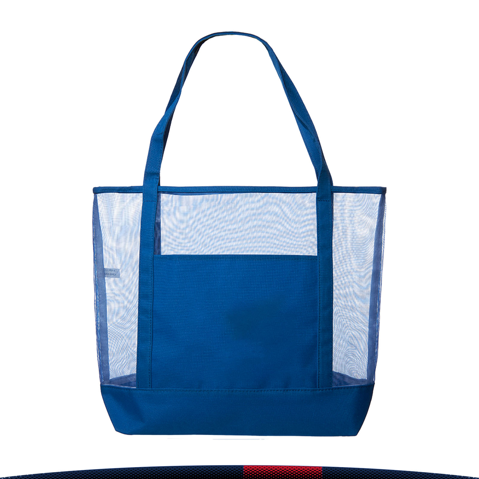 Jolie Mesh Beach Bag, custom tote bag with logo imprint 6