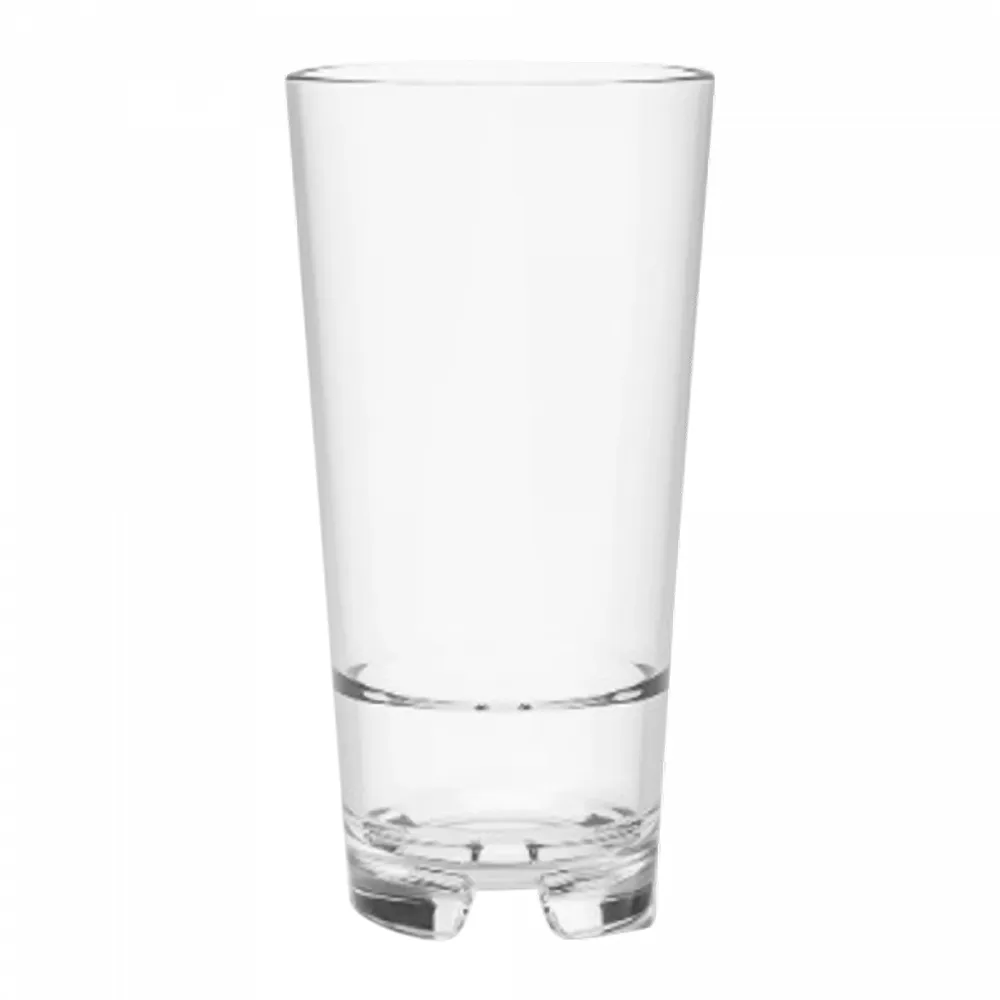 20oz. MS Plastic Stacking Cooler Glass 7