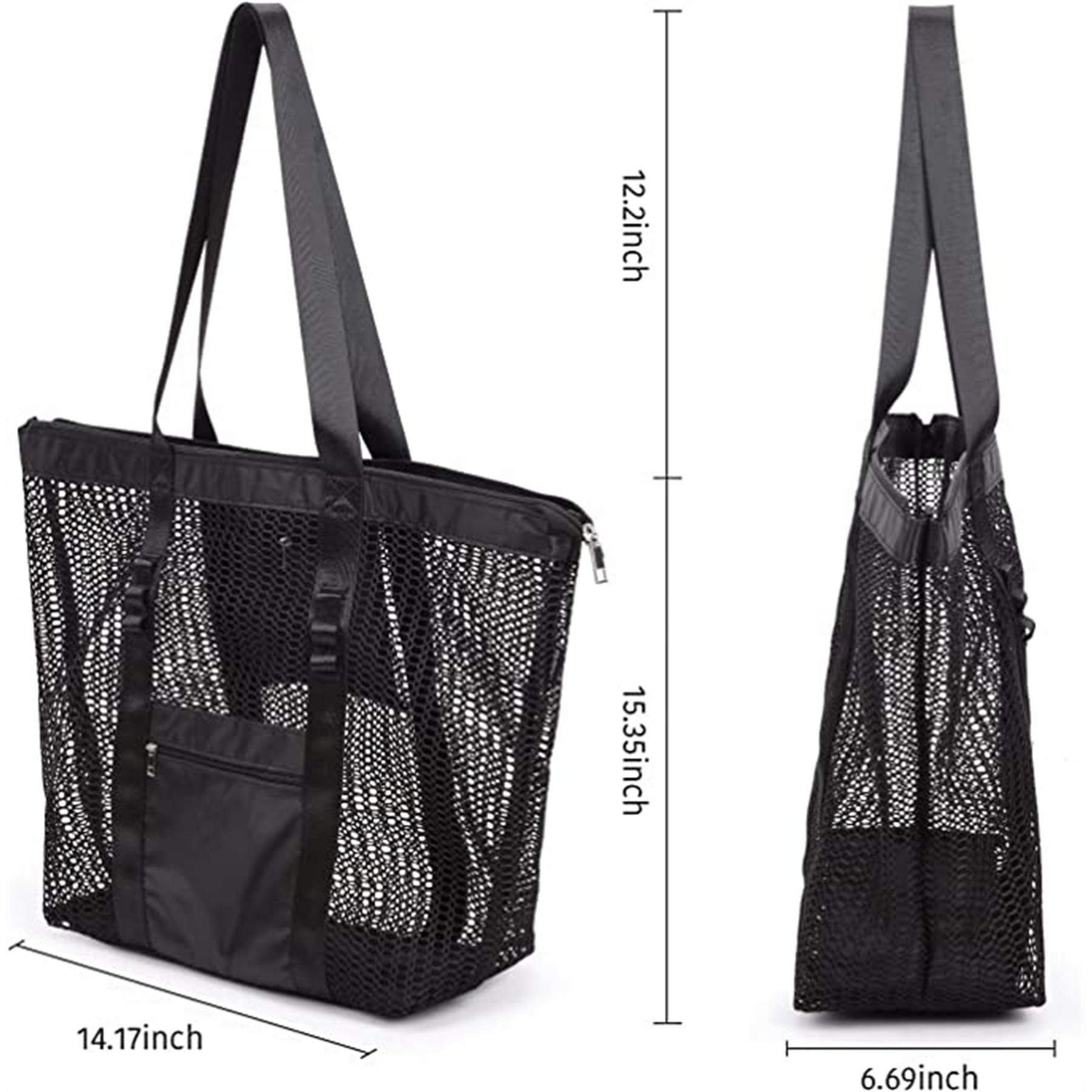 Mesh Beach Tote Bag 6